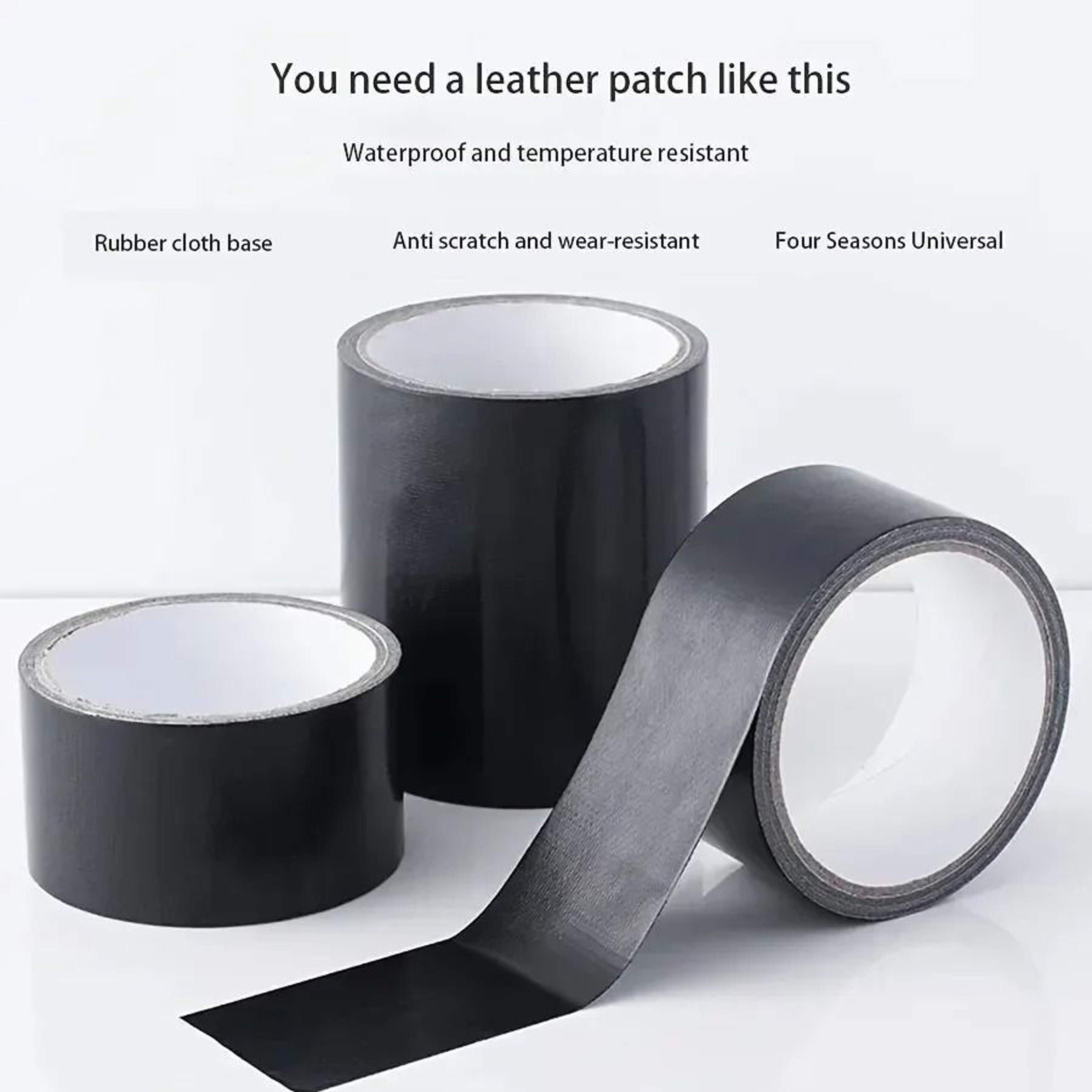 Heavy Duty Leather Repair Tape For Seats And Cushions Waterproof Self Adhesive Patch 7