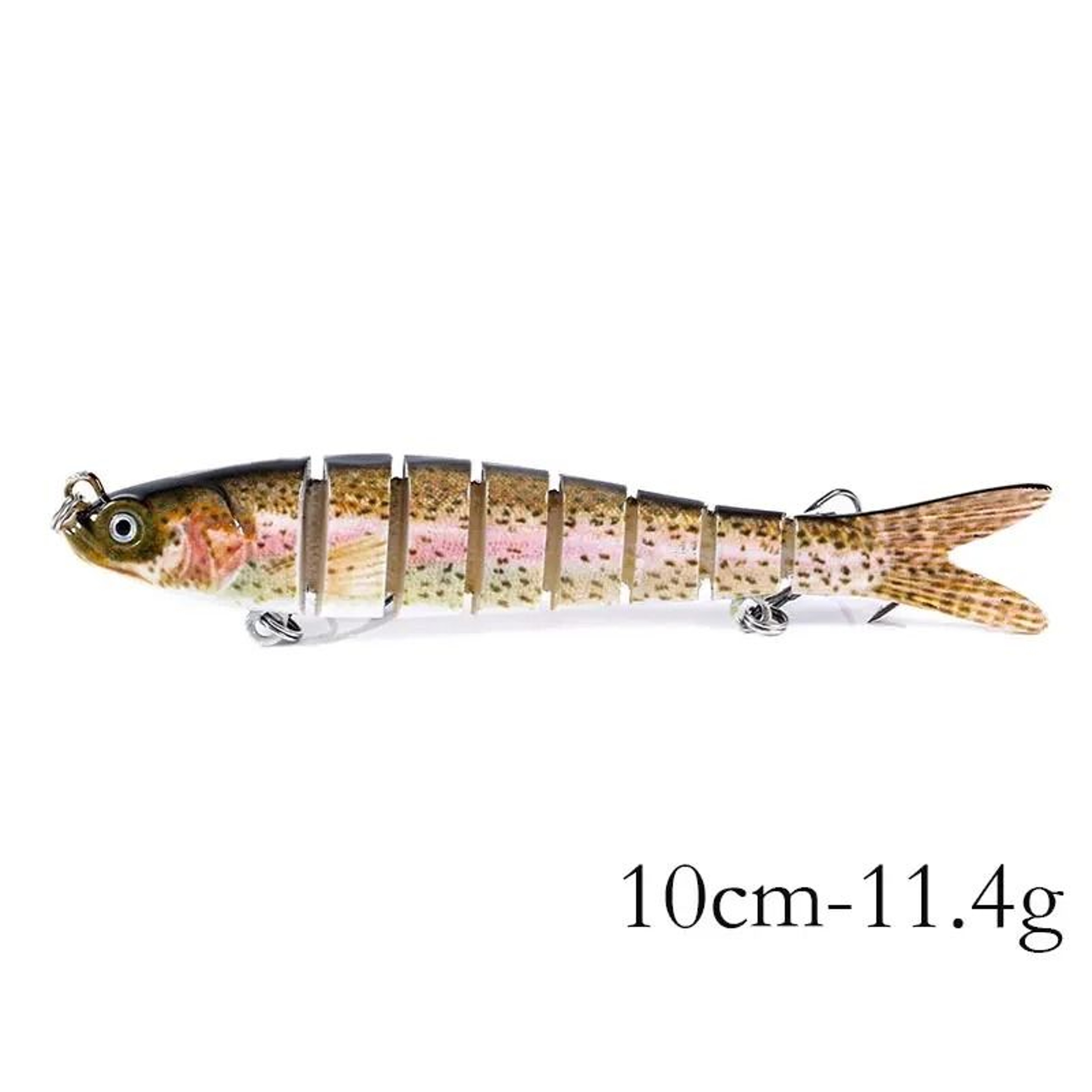 Multi Jointed Swimbait Fishing Lure Sinking Hard Bait For Bass 11