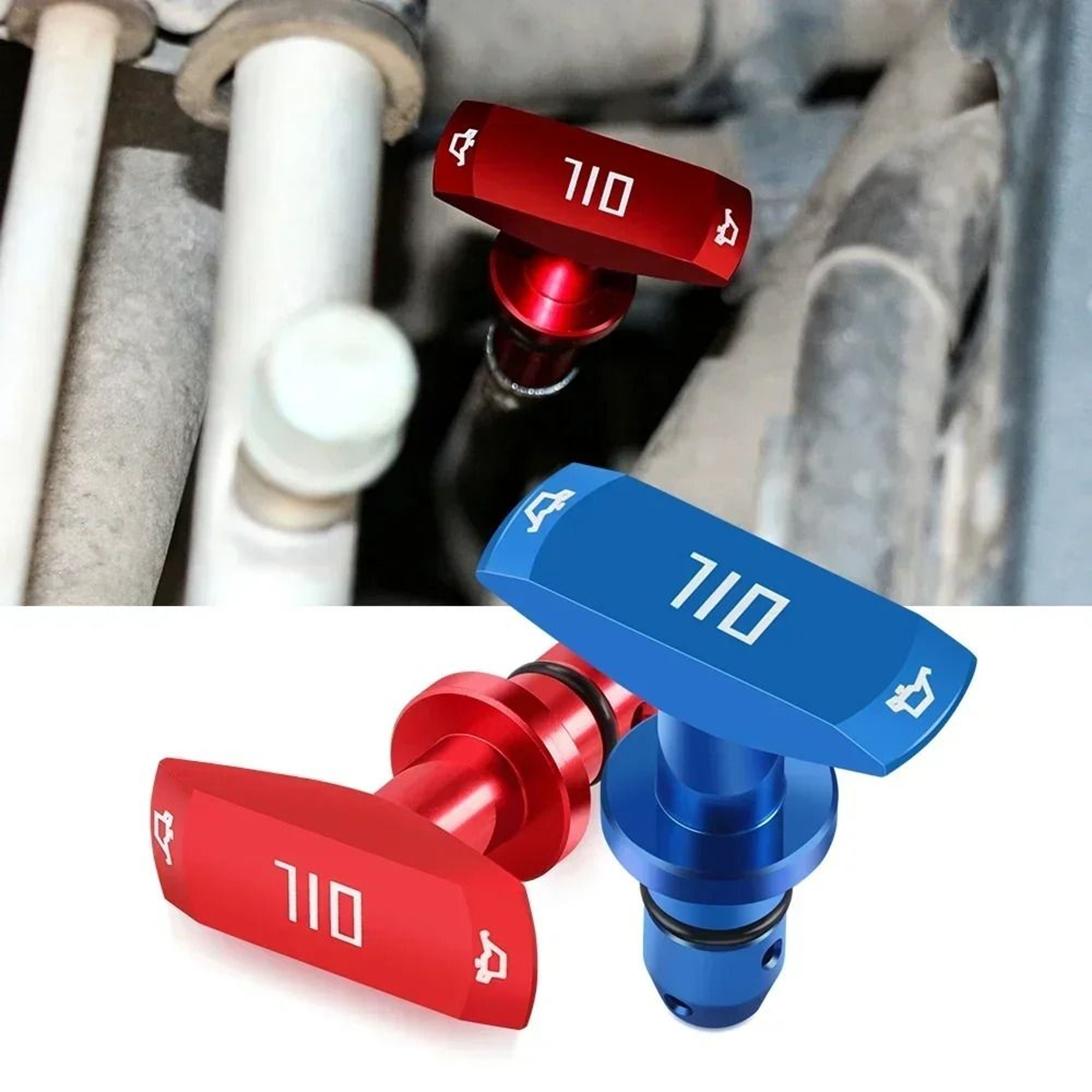 BMW Engine Oil Dipstick Pull Handle Replacement Accessory 0