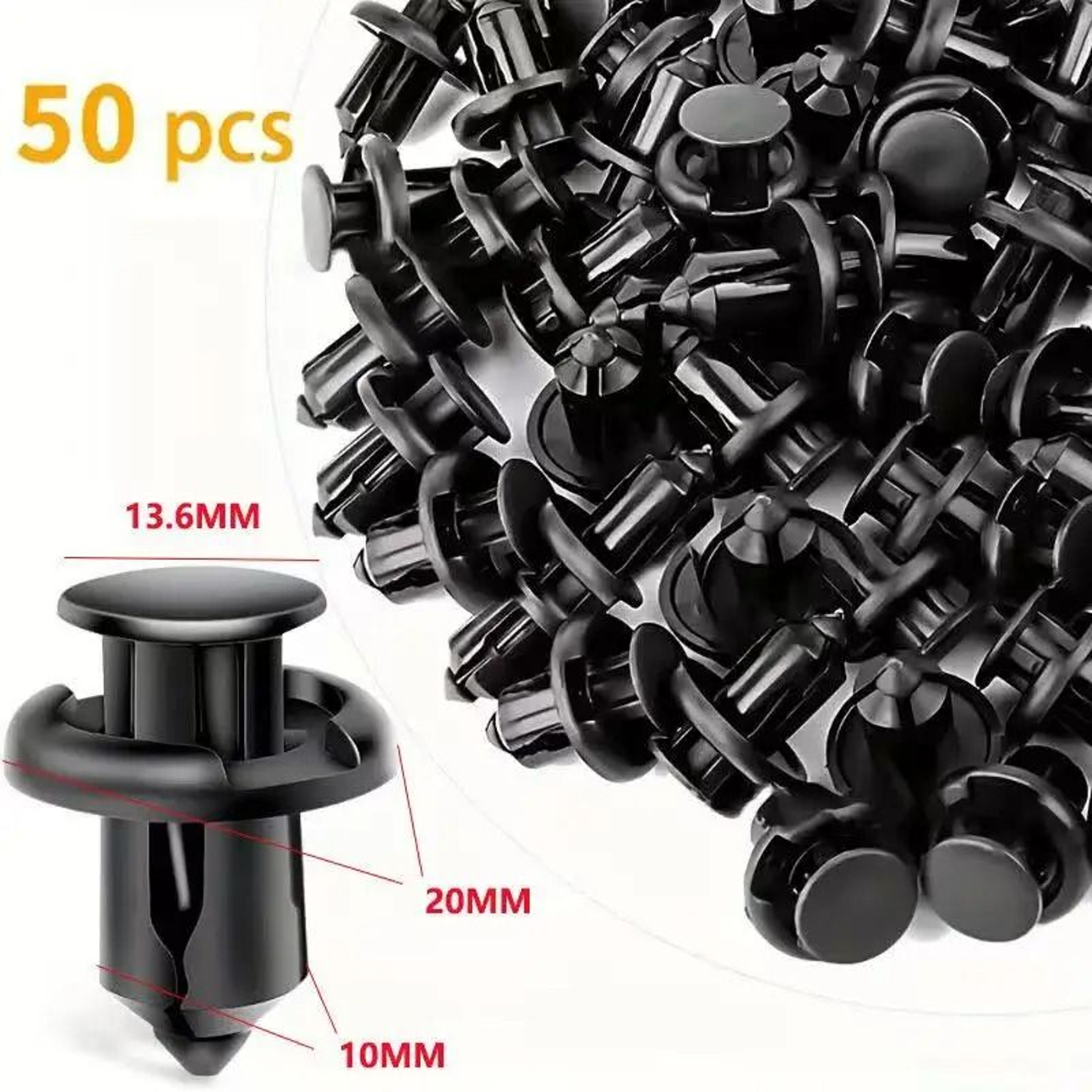 ABS Expansion Rivet Clips Auto Fastener Set For Car Panels 2