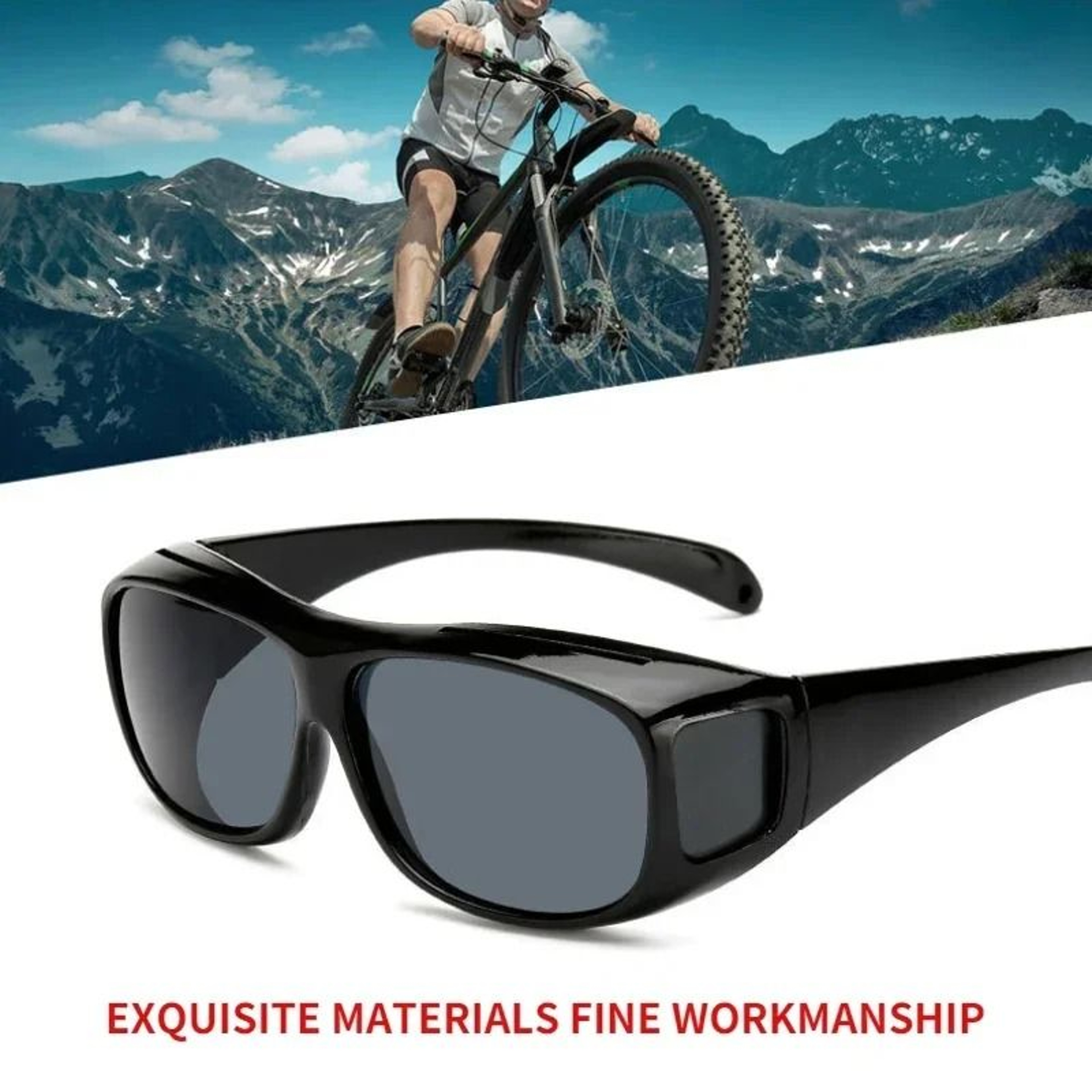 Anti Glare Night Vision Driving Goggles For Safer Road Visibility 6
