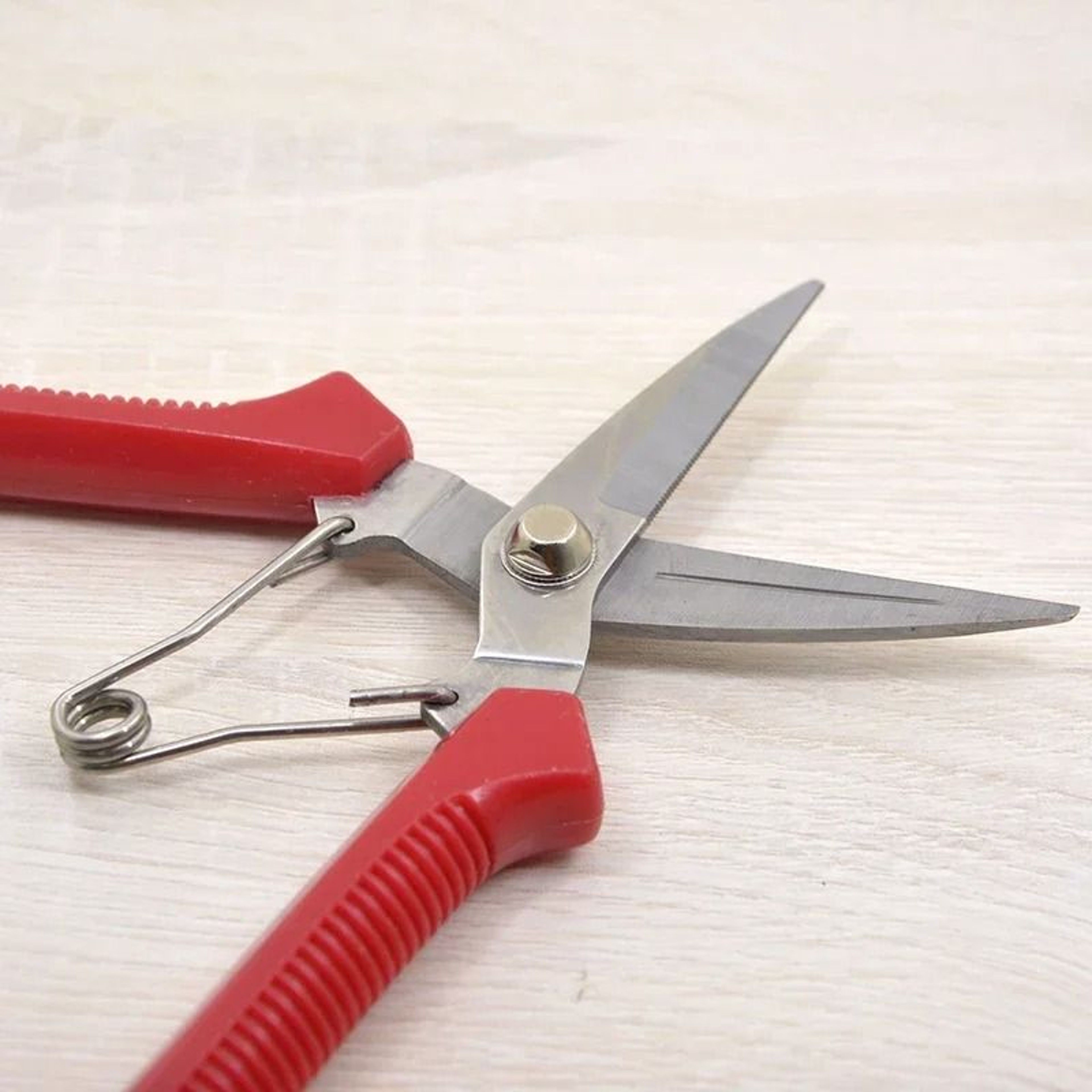 Stainless Steel Pruning Shears Straight Blade Garden Scissors 3