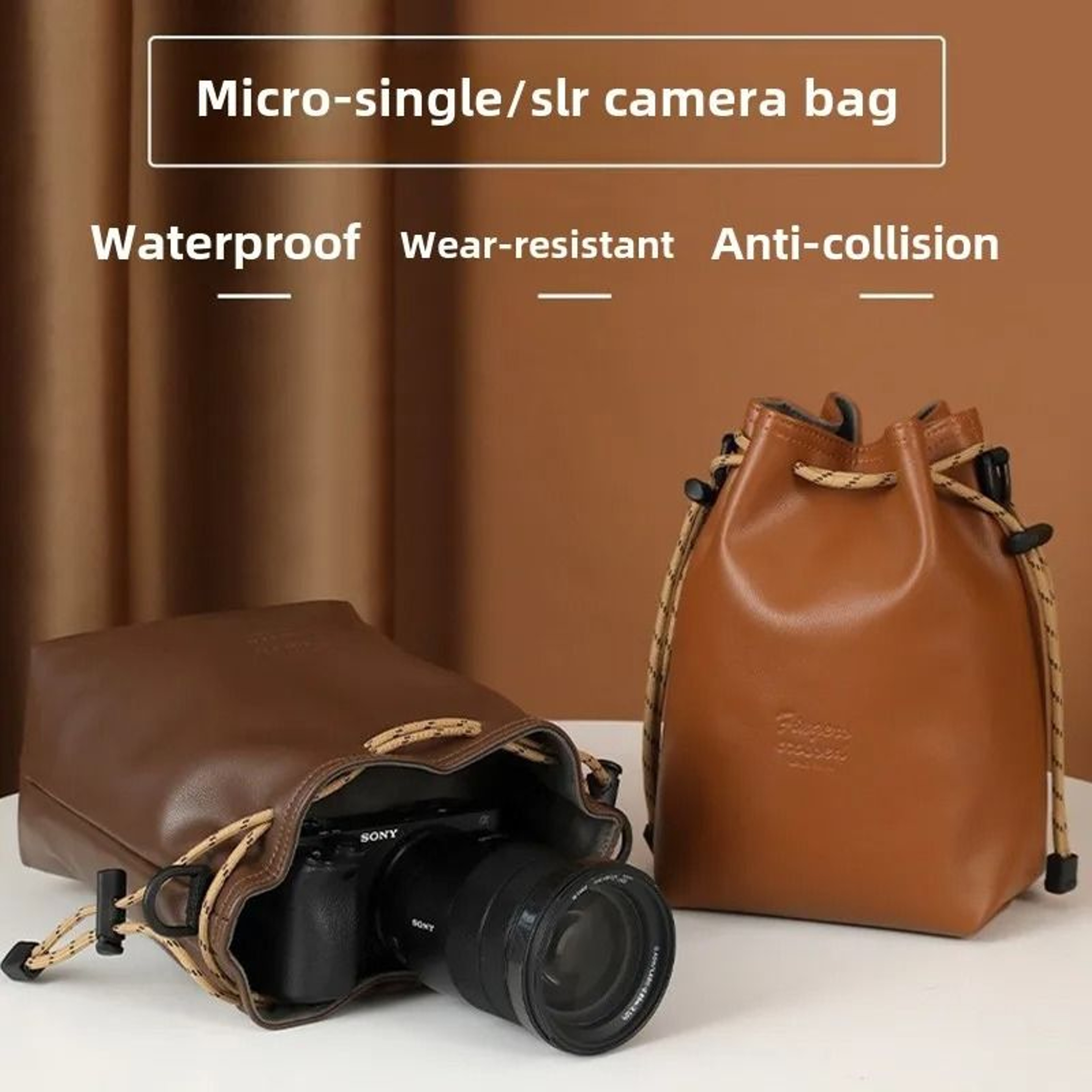 Water Resistant DSLR Camera Case With Removable Inner Bag For Nikon And Fujifilm 8