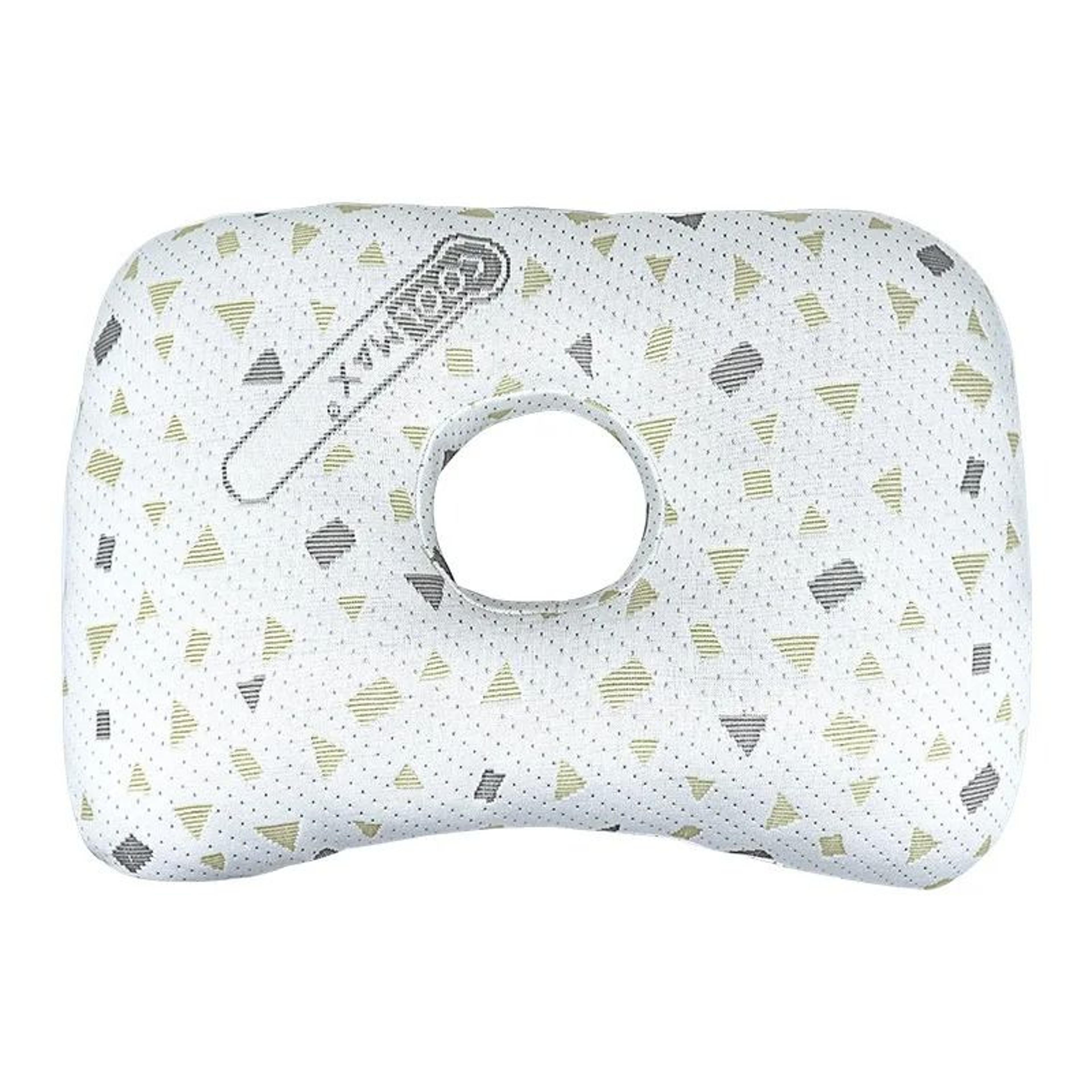 Bamboo Fiber Orthopedic Ear Pillow For Side Sleepers With Pressure Relief Design 3