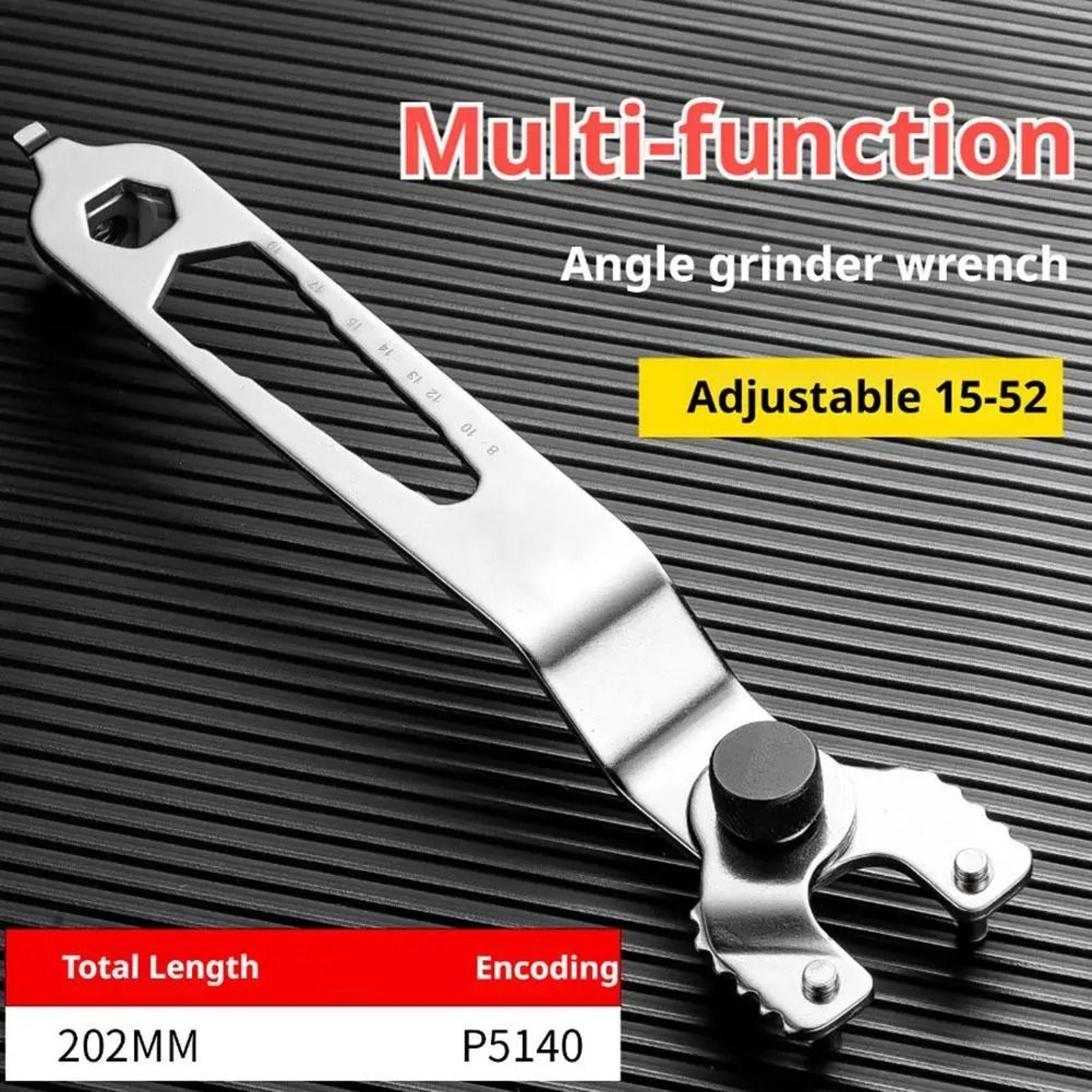 12 In 1 Angle Grinder Wrench Multifunction Adjustable Tool For Grinder And Household Repairs 7