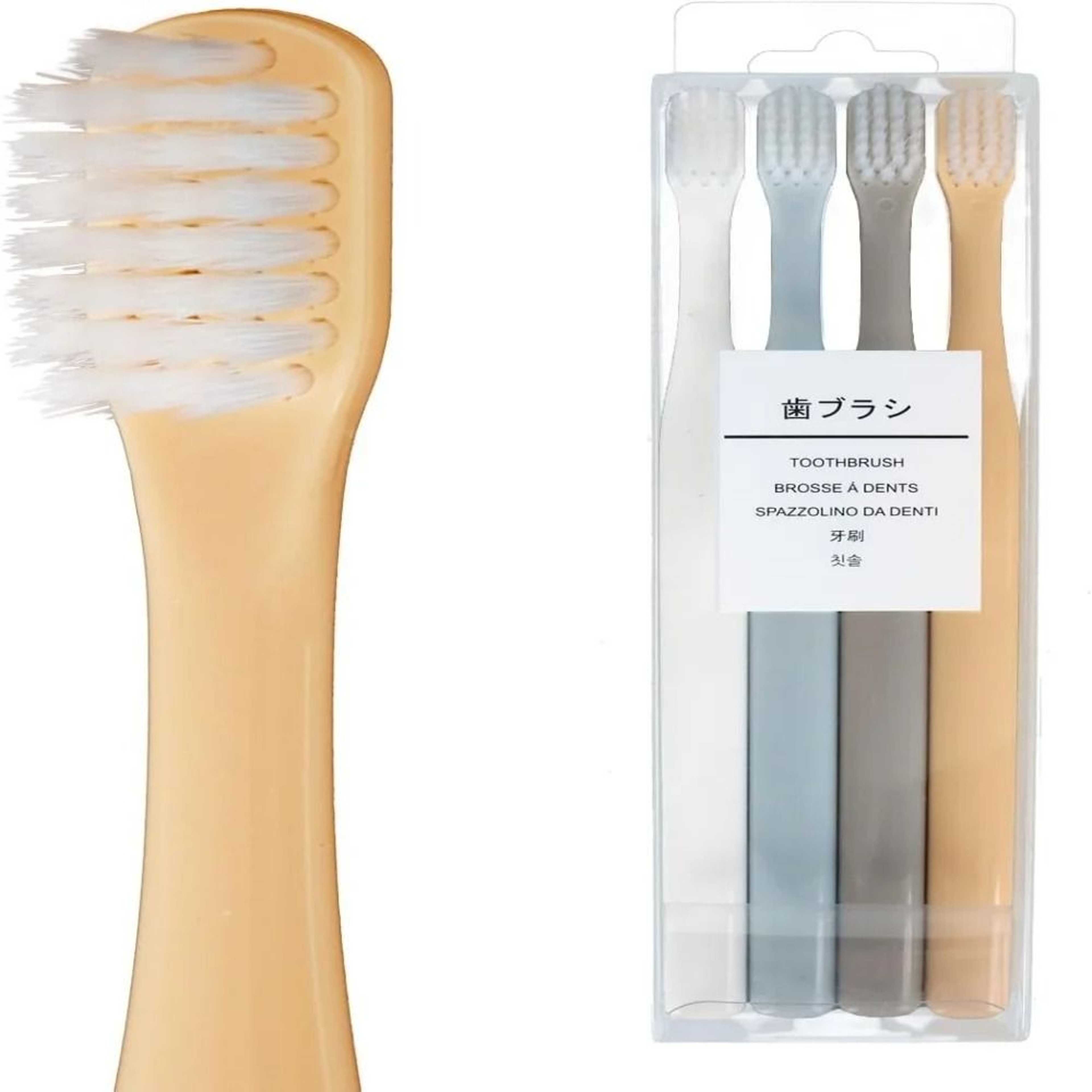 4PCS Soft Bristle Toothbrush Small Head Toothbrush For Sensitive Gums 6
