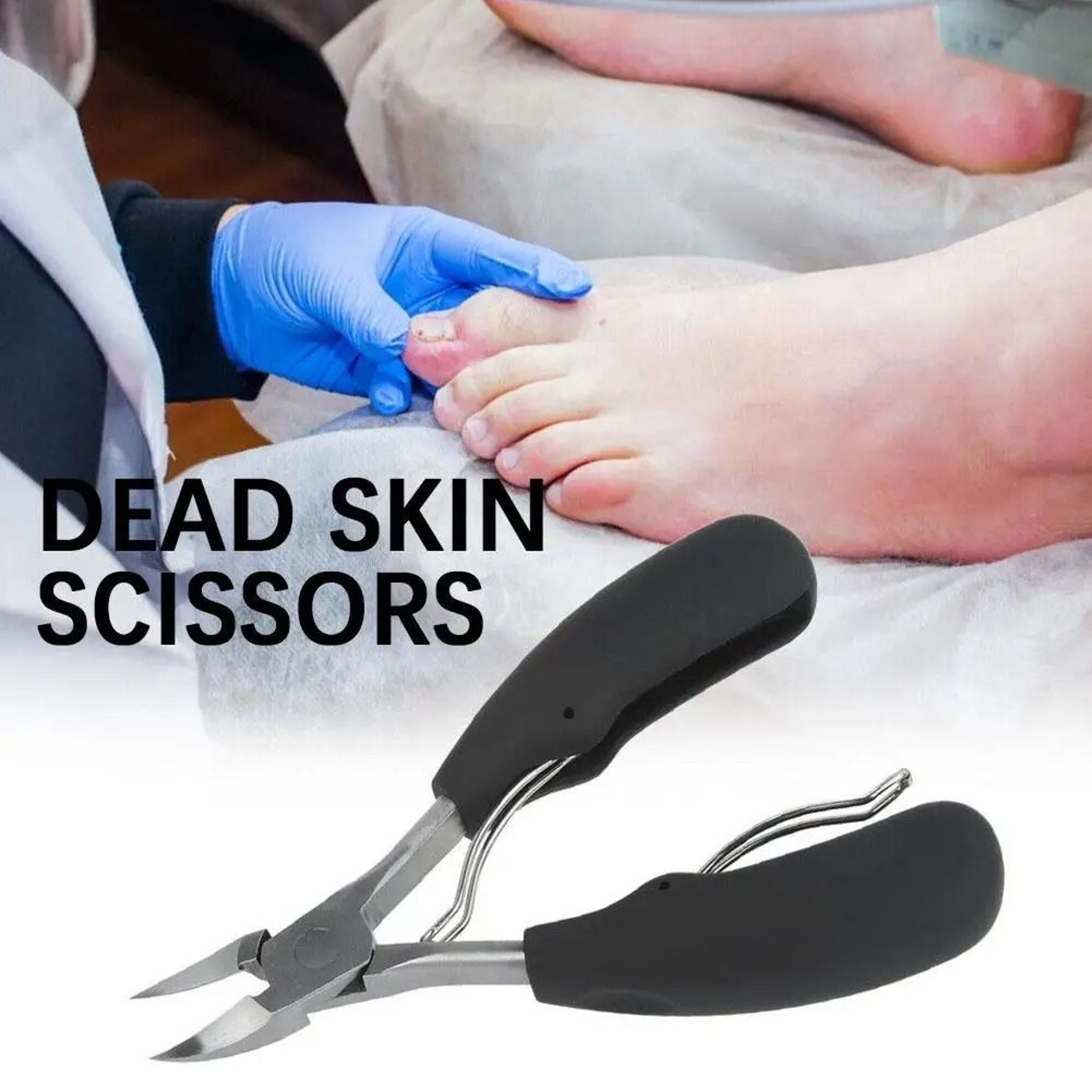 Stainless Steel Dead Skin Nail Clipper Precision Cuticle Nipper With Anti Slip Handle 6
