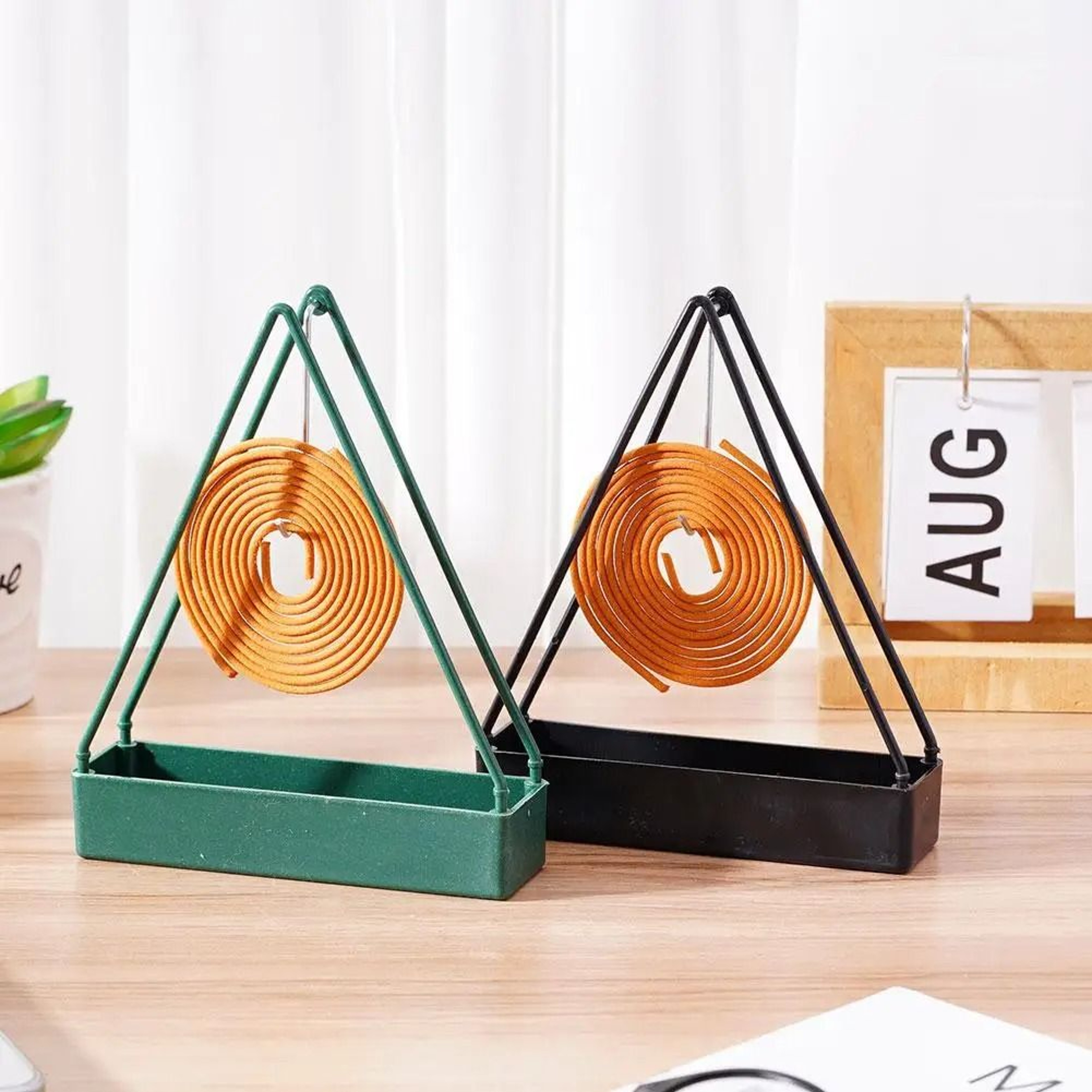 Plastic Mosquito Coil Holder Safe Mosquito Coil Burner For Indoor And Outdoor Use 3