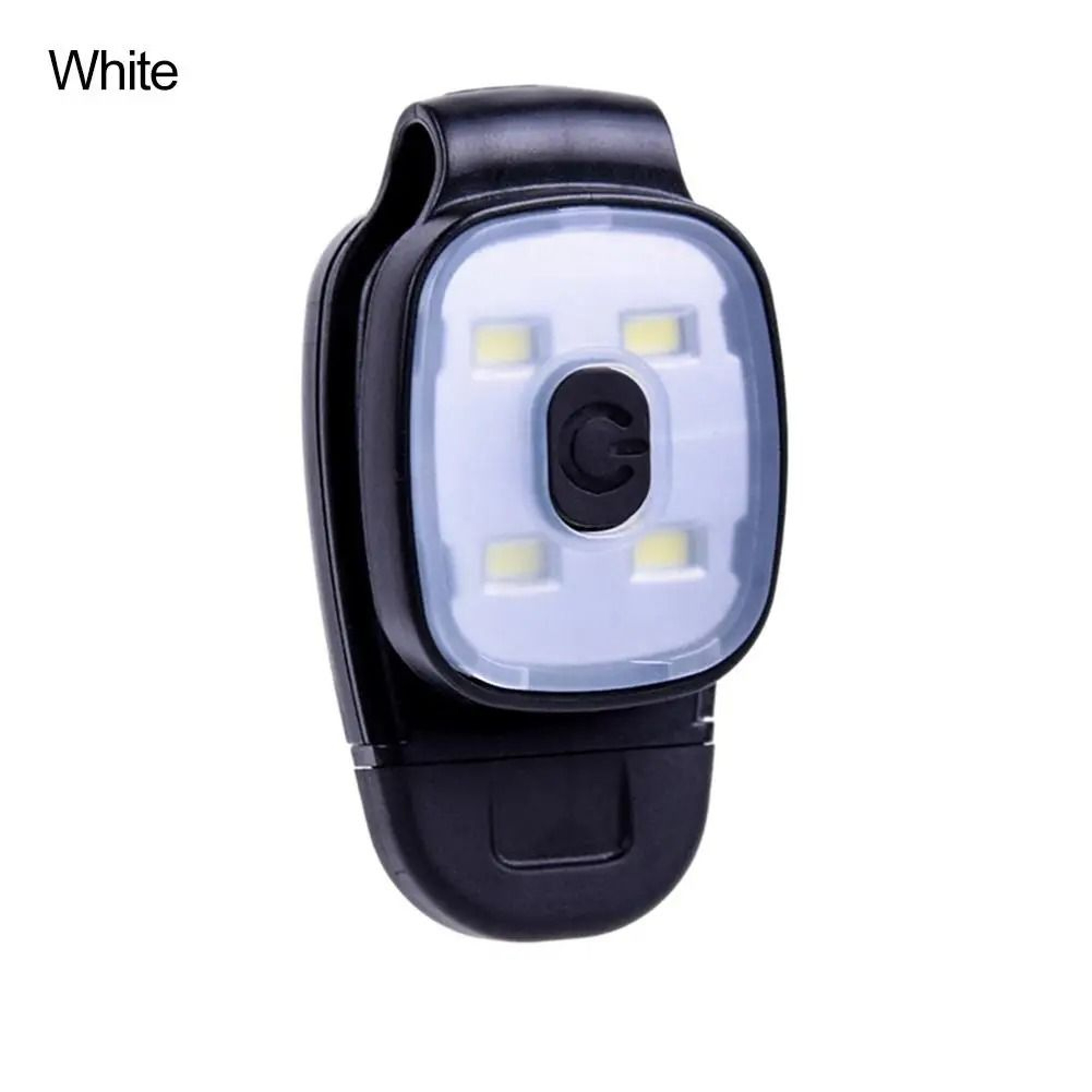 USB Rechargeable Running Safety Light Clip On Night Running Chest Light 0