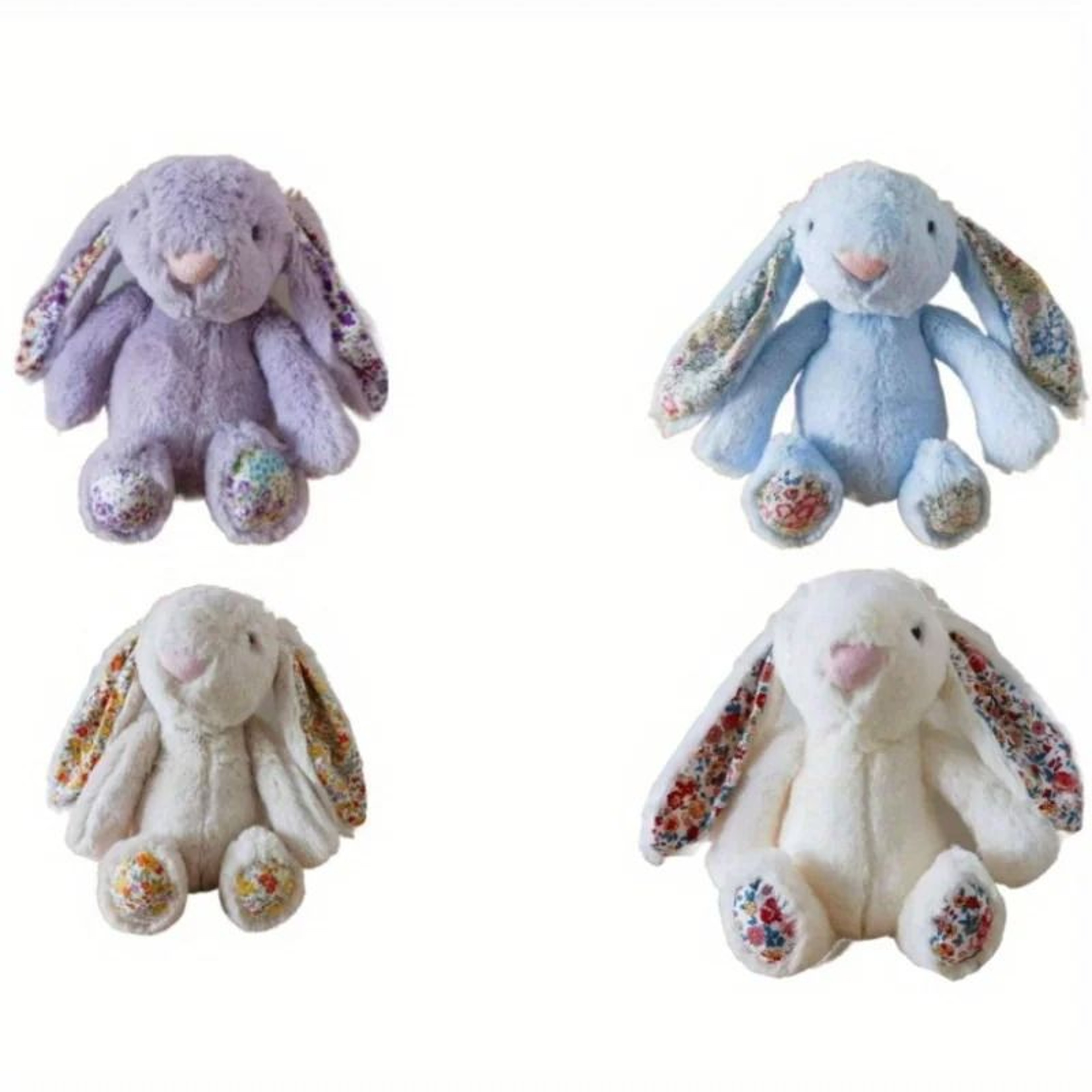 Cute Rabbit Plush Doll Soft Bunny Plush Toy With Long Ears 6