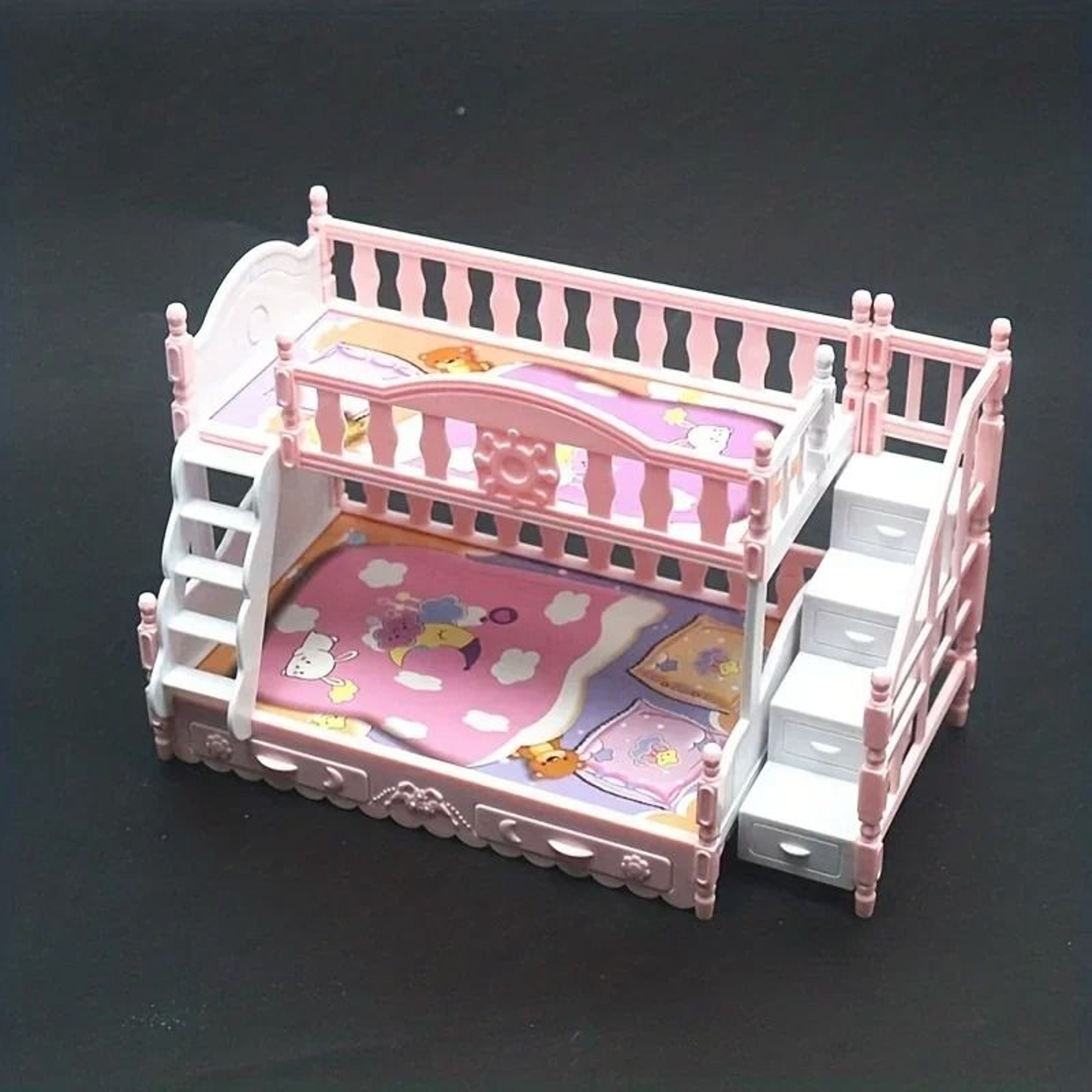 Princess Bunk Bed With Playhouse Double Bed European Style For Girls 2