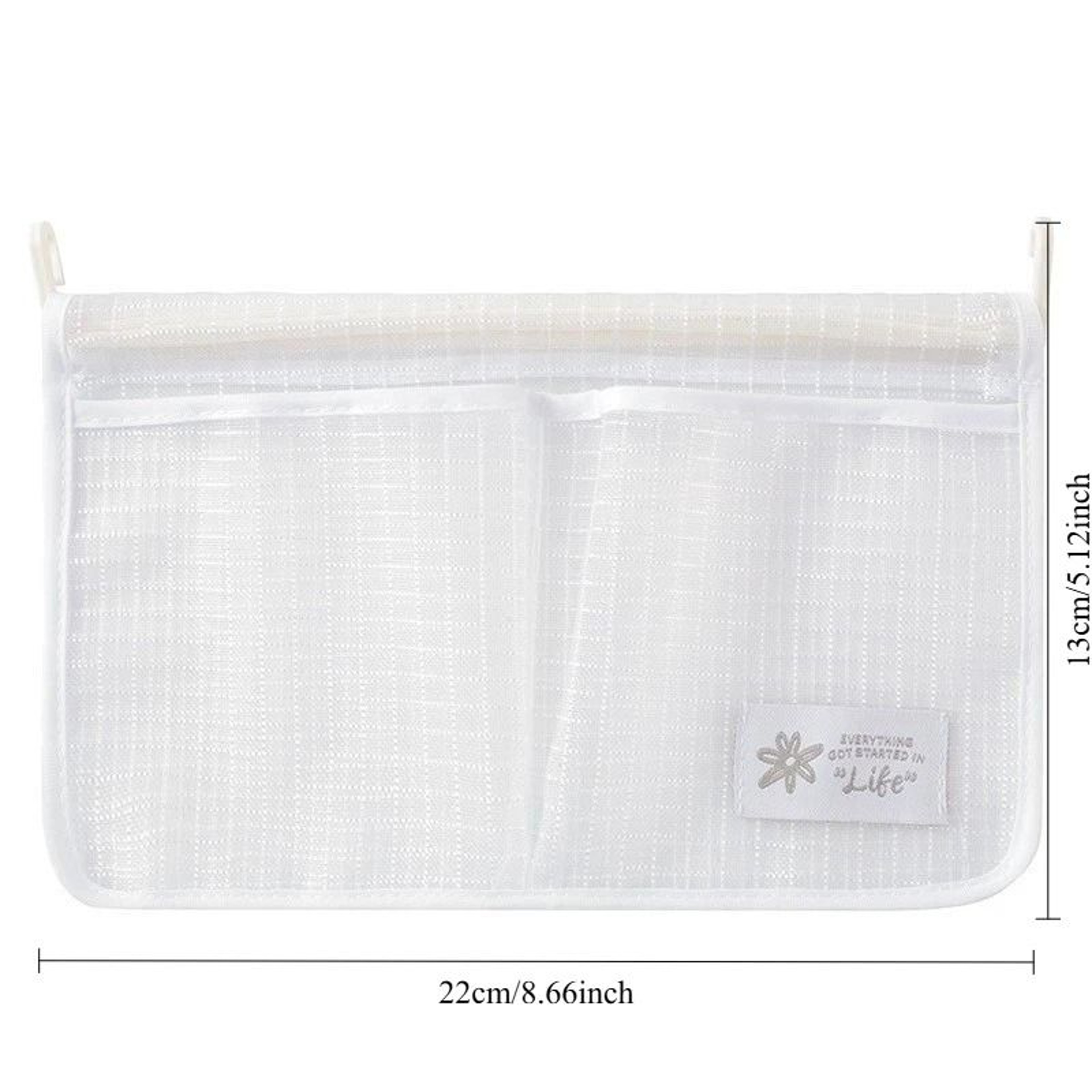 Hanging Refrigerator Storage Bag Double Compartment Kitchen Organizer 1