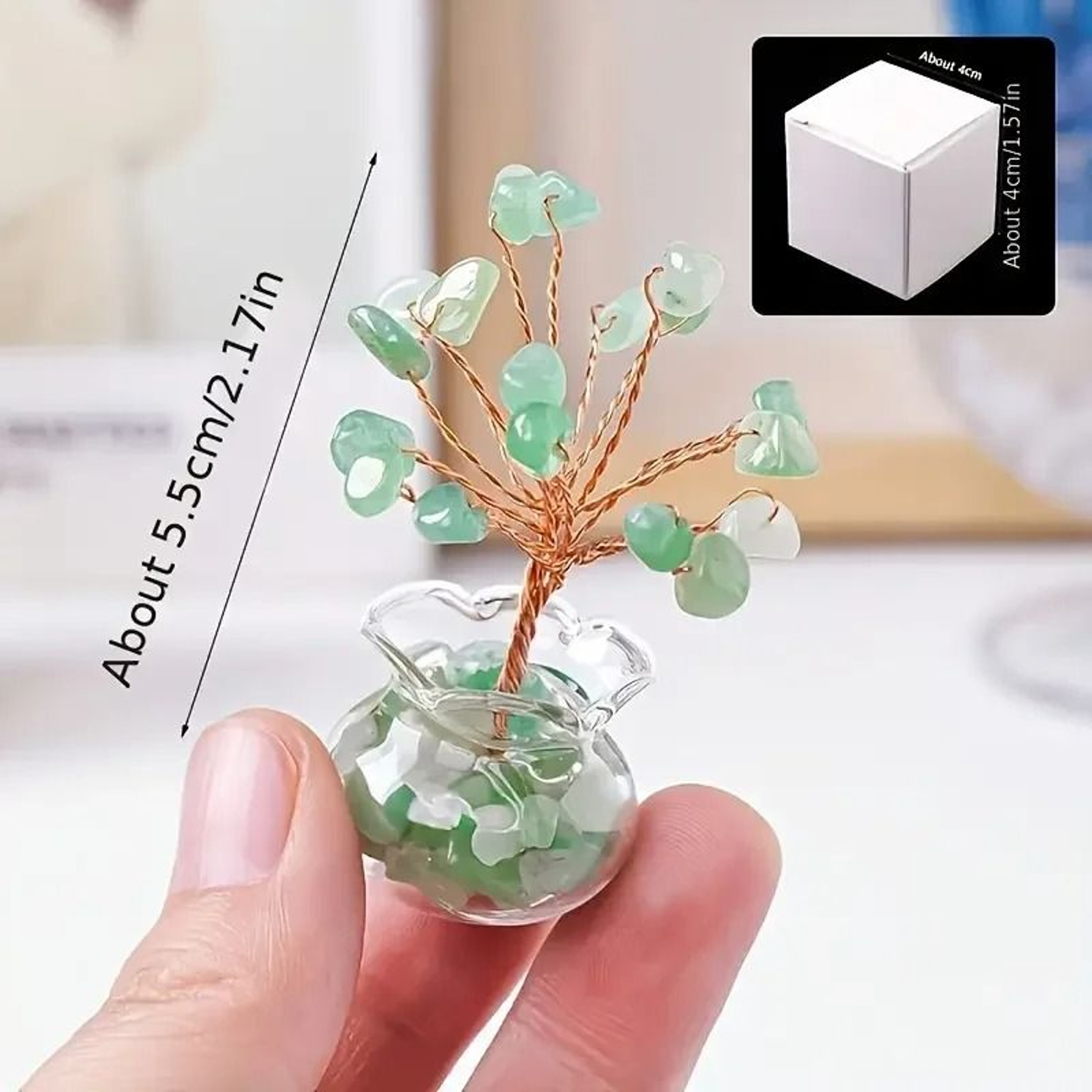 Amethyst Crystal Tree Handmade Healing Stone Home Decor 7
