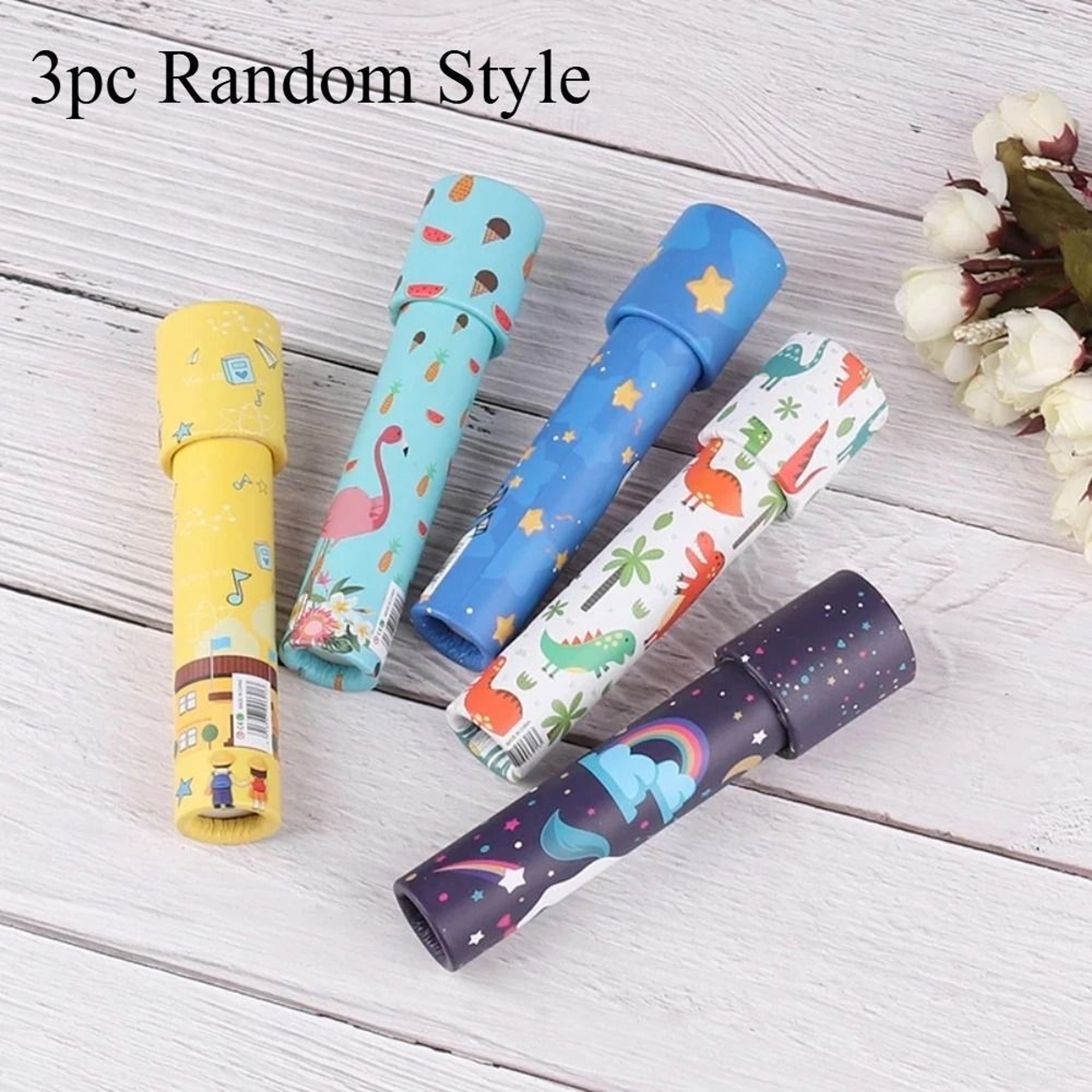Classic Rotating Kaleidoscope Educational Puzzle Toy For Kids 2
