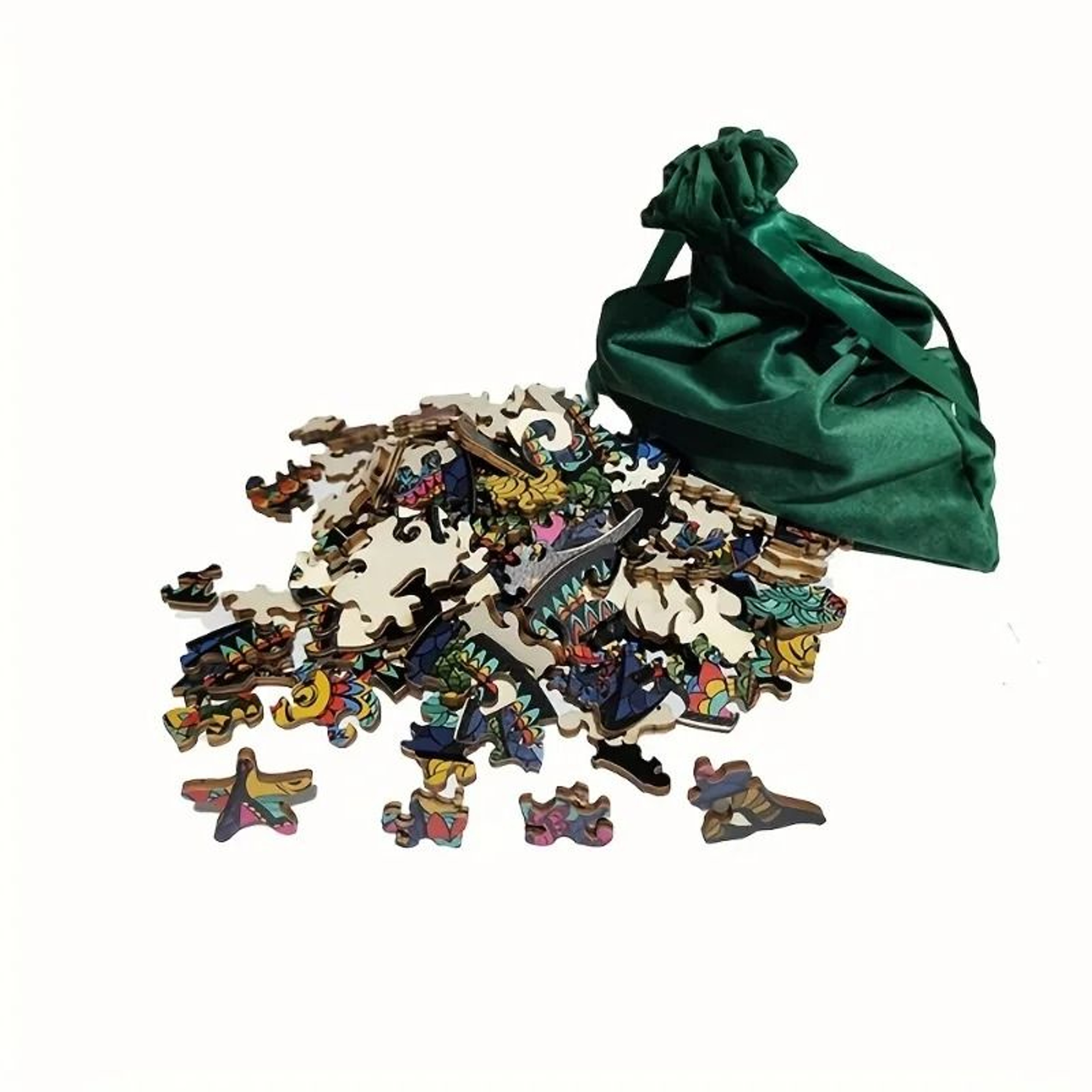 Colorful Butterfly Wooden Jigsaw Puzzle Unique Shaped Gift Puzzle 1