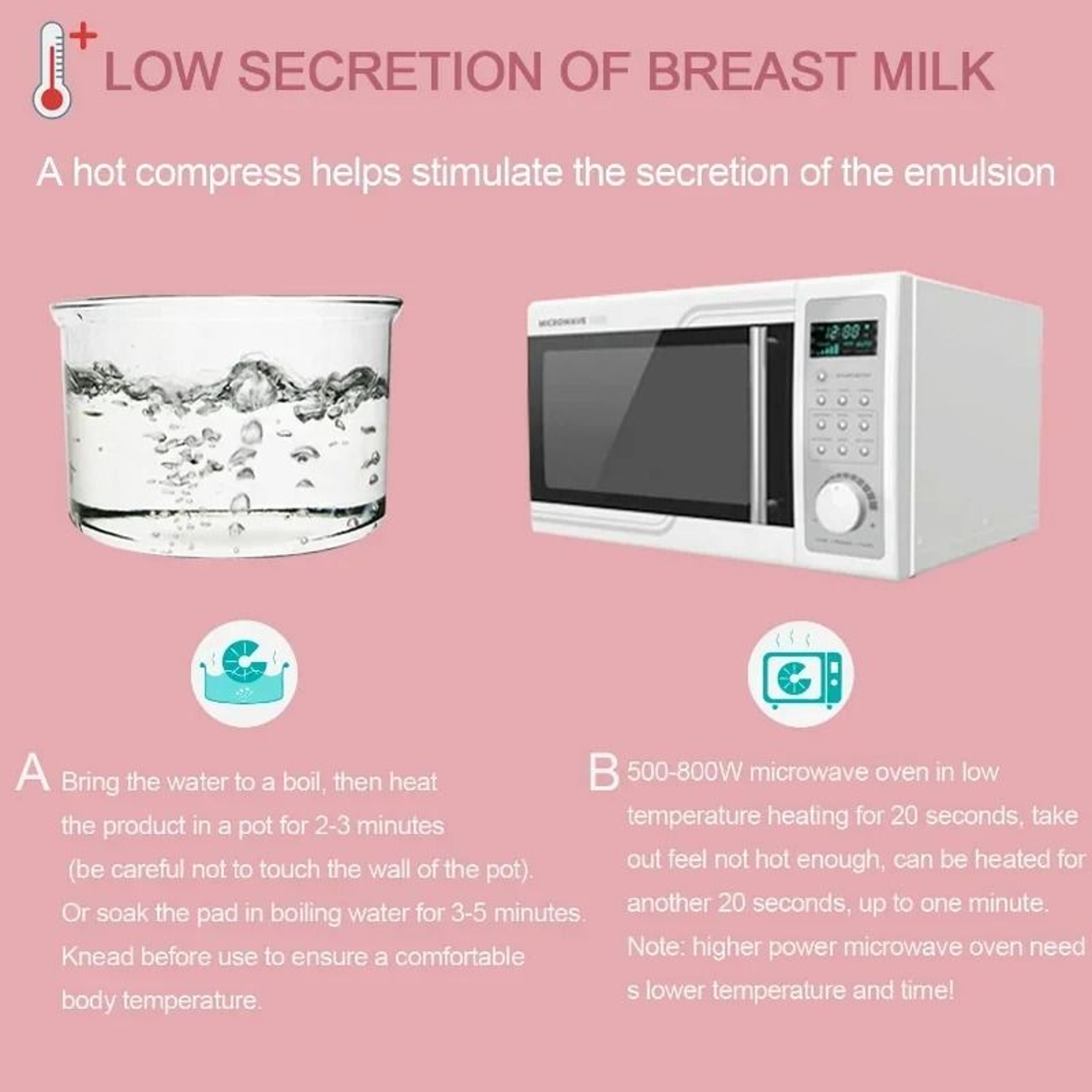 Hot And Cold Breast Therapy Pads Nursing Pain Relief Gel Pads 6
