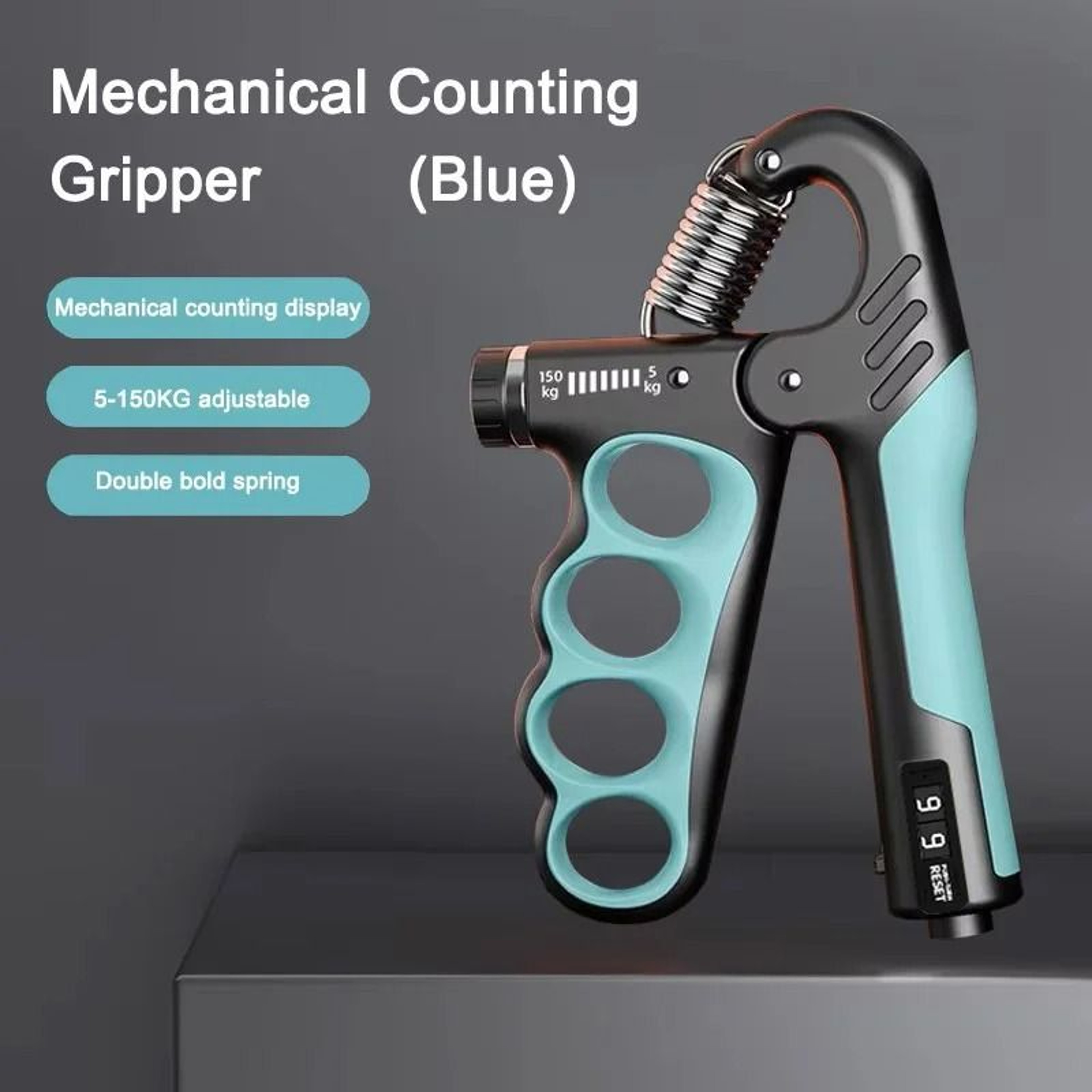 Adjustable Grip Strength Trainer 5 To 100kg Hand Exerciser For Strength And Rehabilitation 3