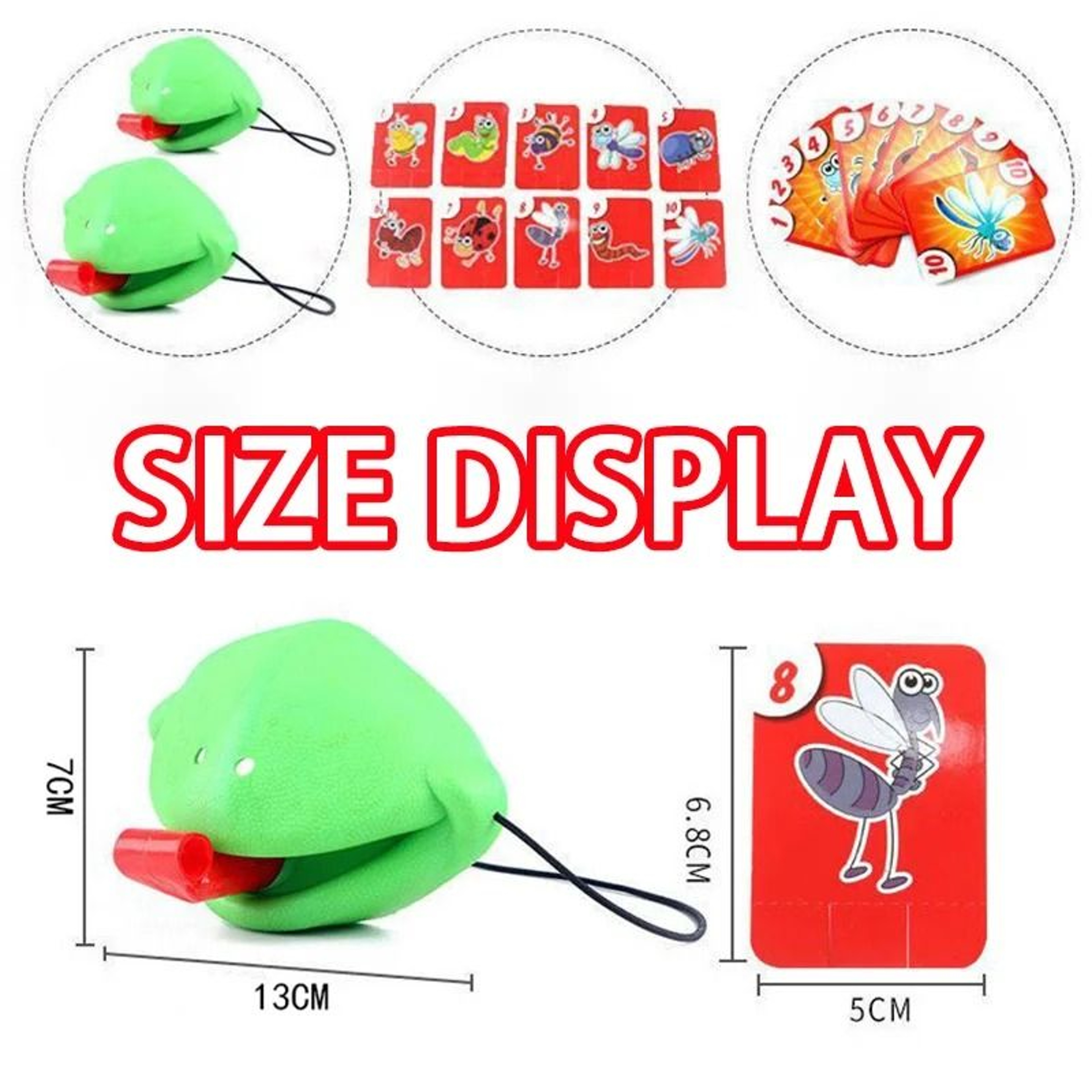 Frog Lizard Tongue Game Mask Fun Interactive Family Board Game 3