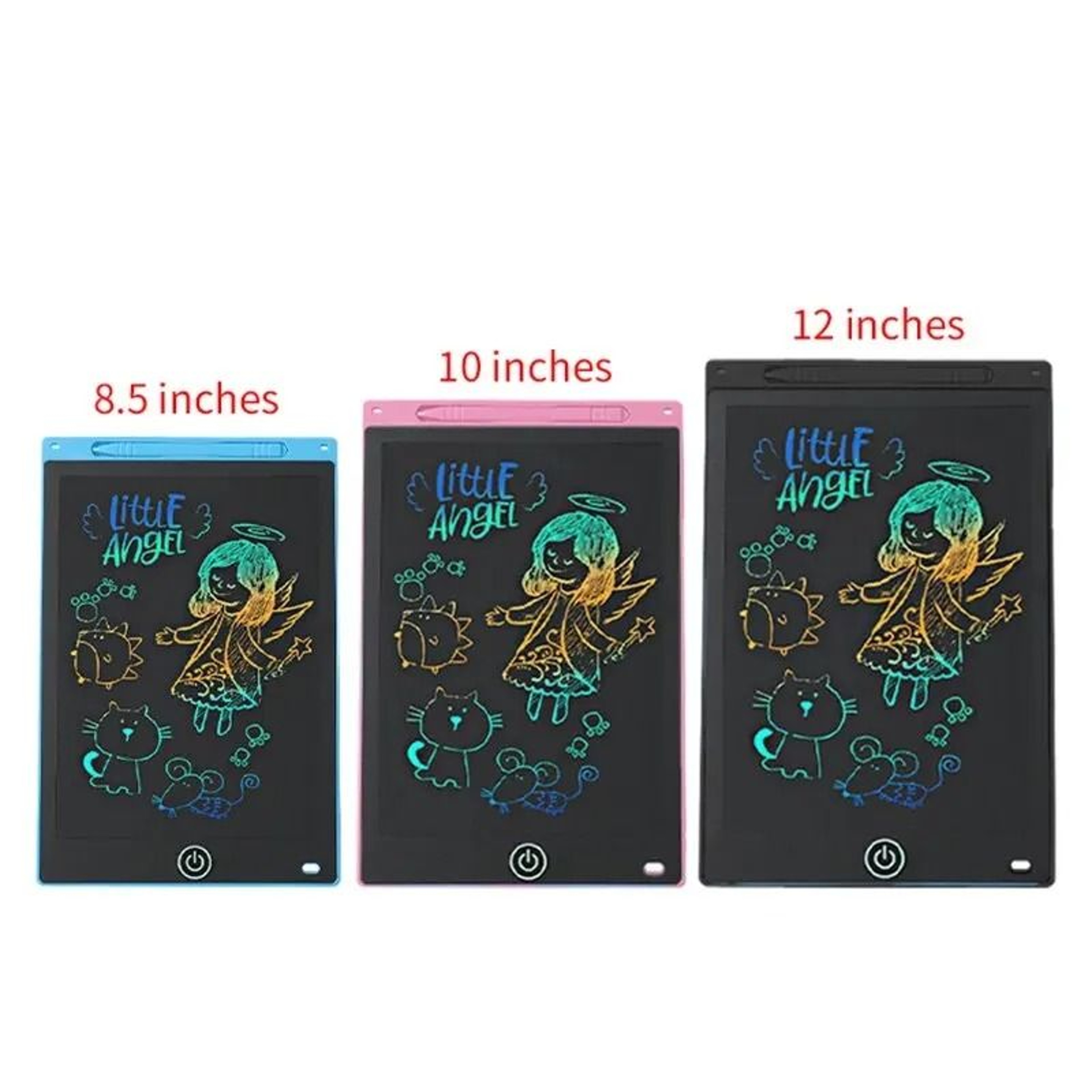 Rechargeable LCD Drawing Tablet For Kids Erasable Writing Board 22