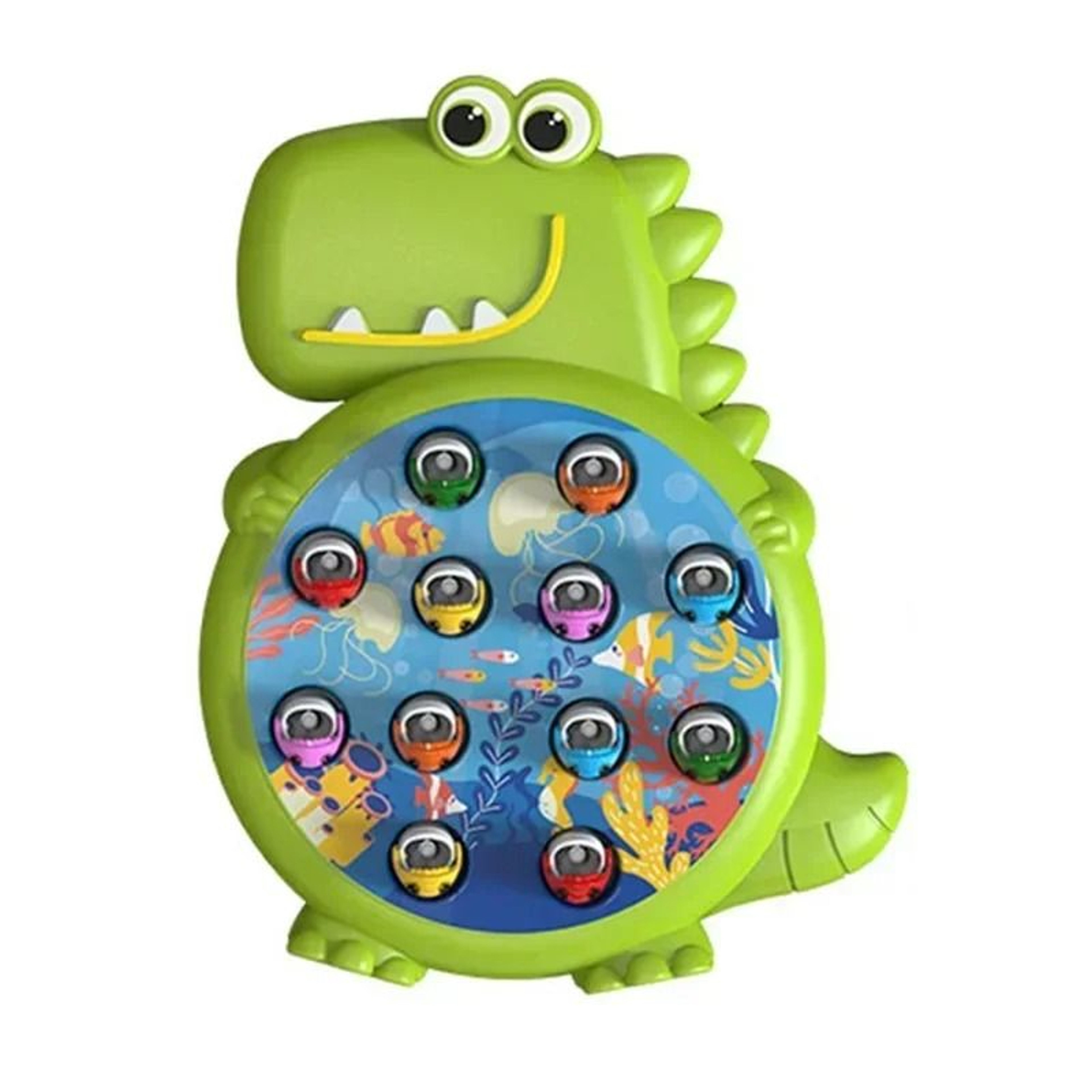 Montessori Wooden Fishing Toy Marine Life Educational Game For Kids 3