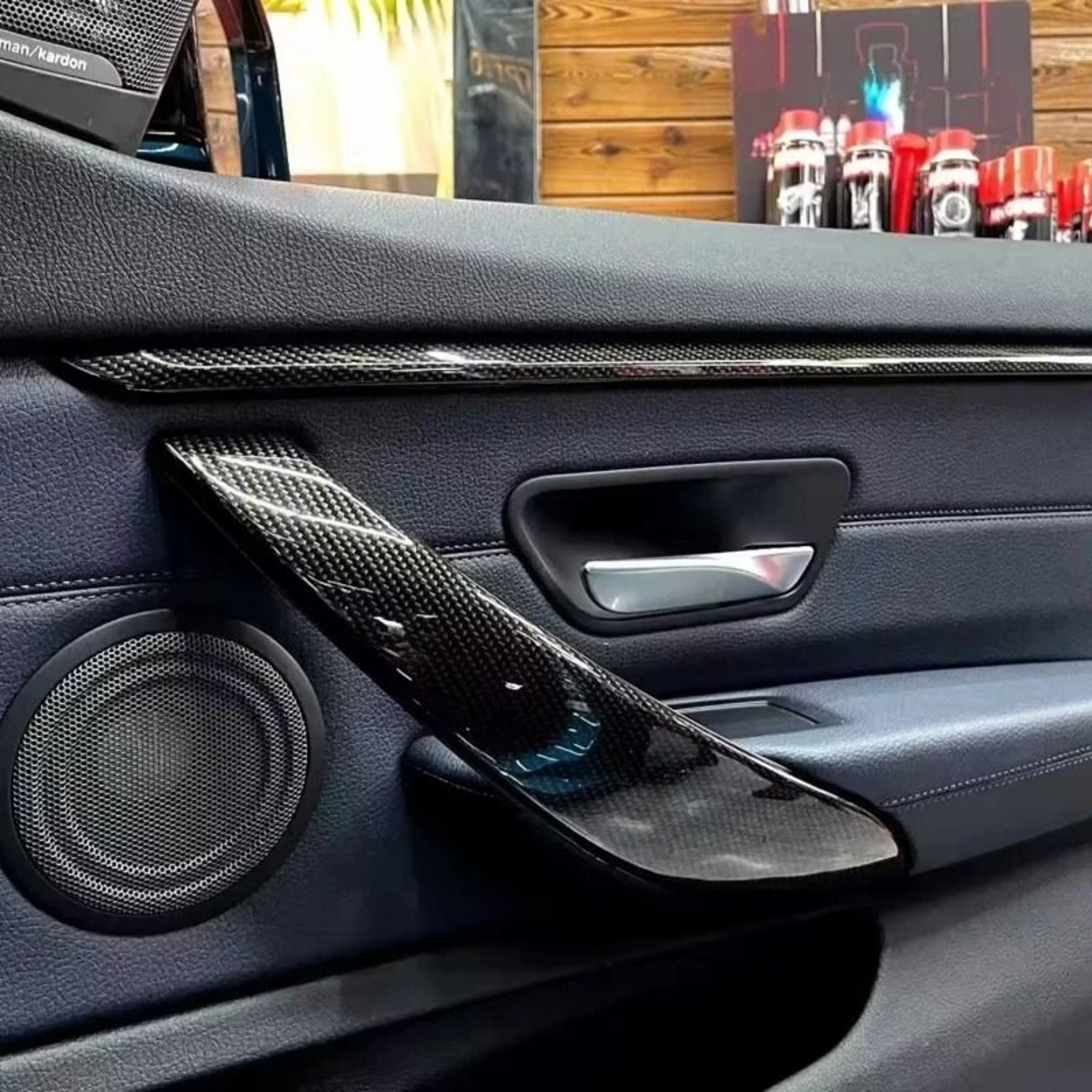 7D Carbon Fiber Vinyl Wrap Glossy Car Styling Film Roll 1