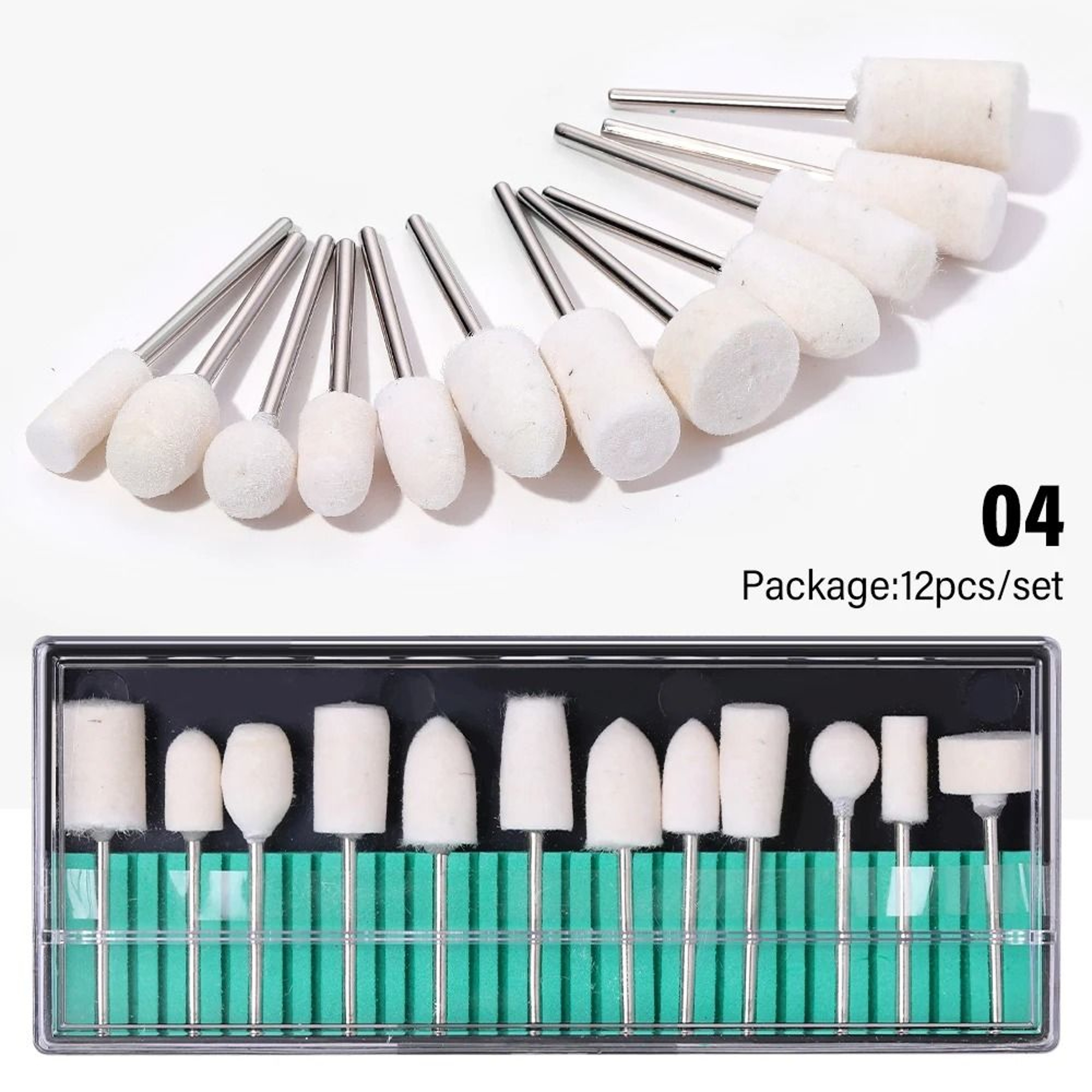 LINMANDA 6 In 1 Electric Nail Drill Portable Manicure Nail File Kit 11