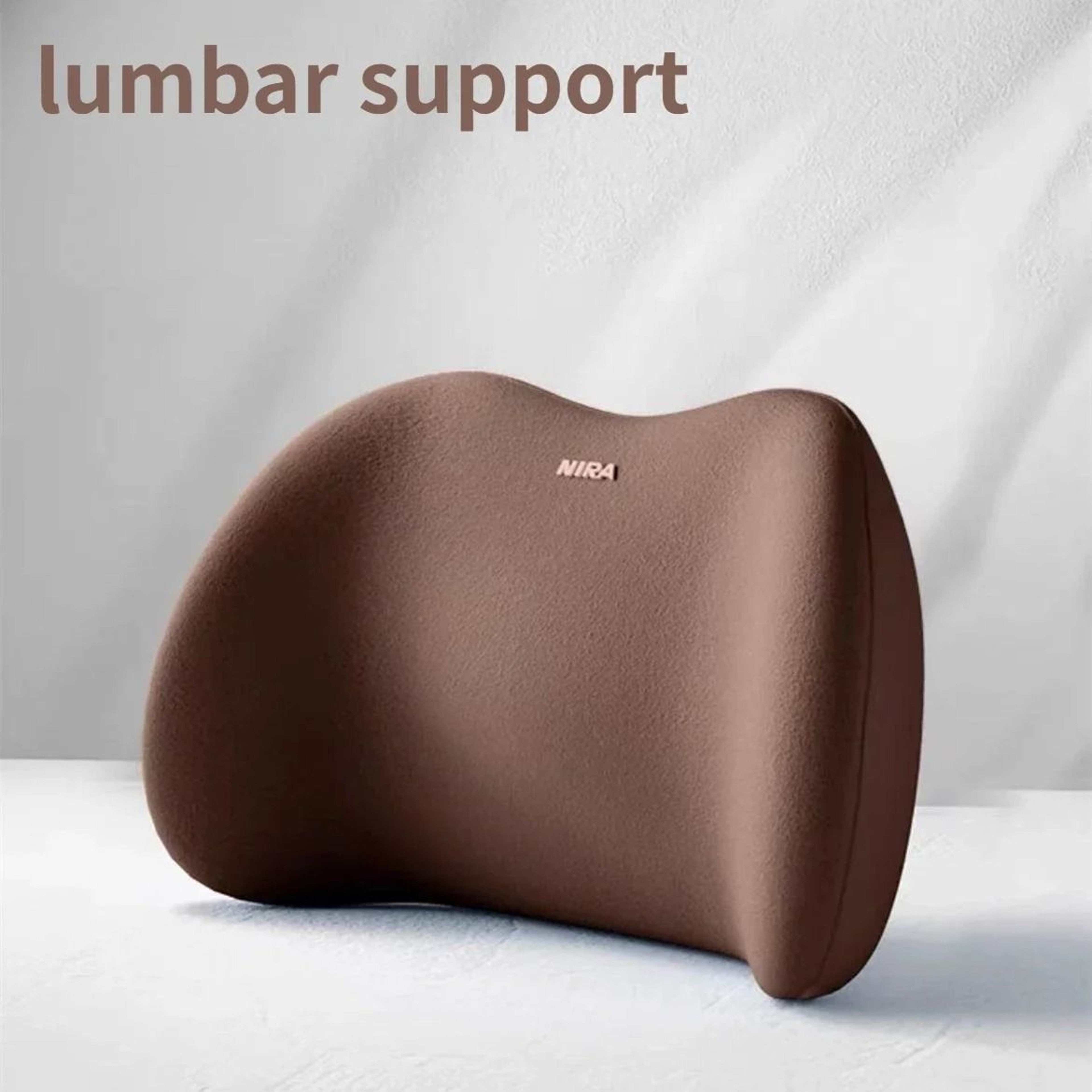 Car Memory Foam Neck Pillow And Lumbar Support Cushion For Comfortable Driving 4