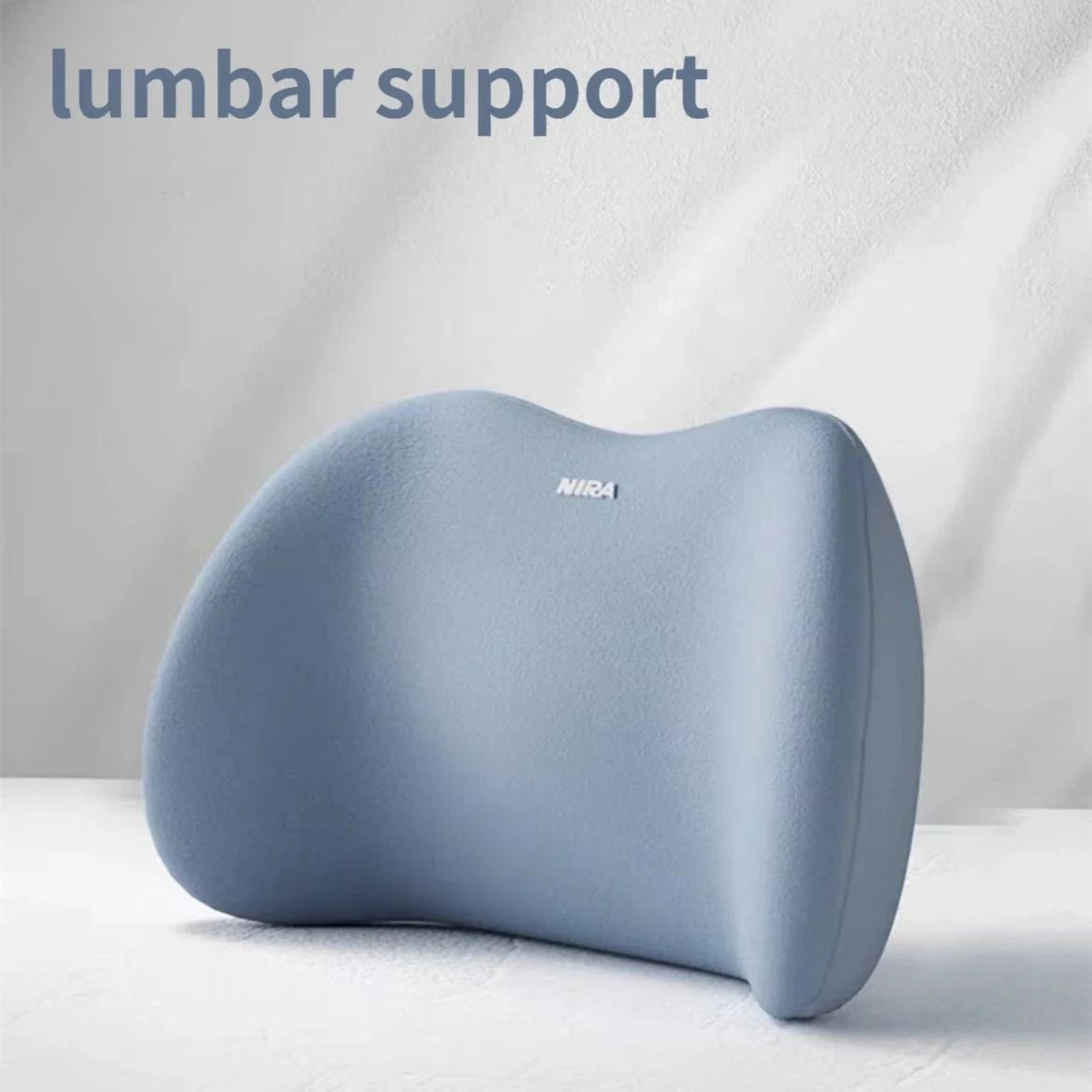 Car Memory Foam Neck Pillow And Lumbar Support Cushion For Comfortable Driving 6