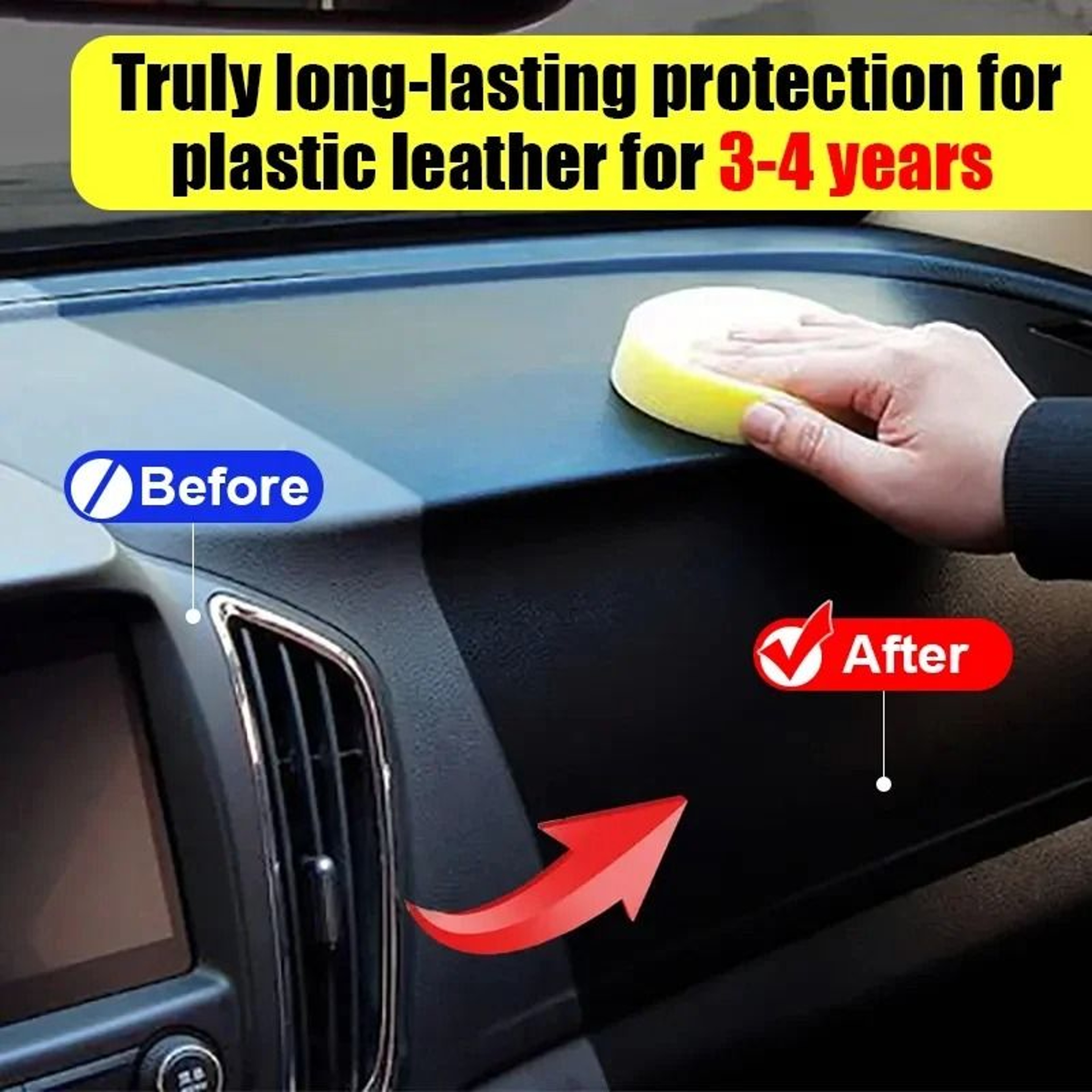 Car Plastic Restorer Back To Black Trim Renovator Gloss Coating 5