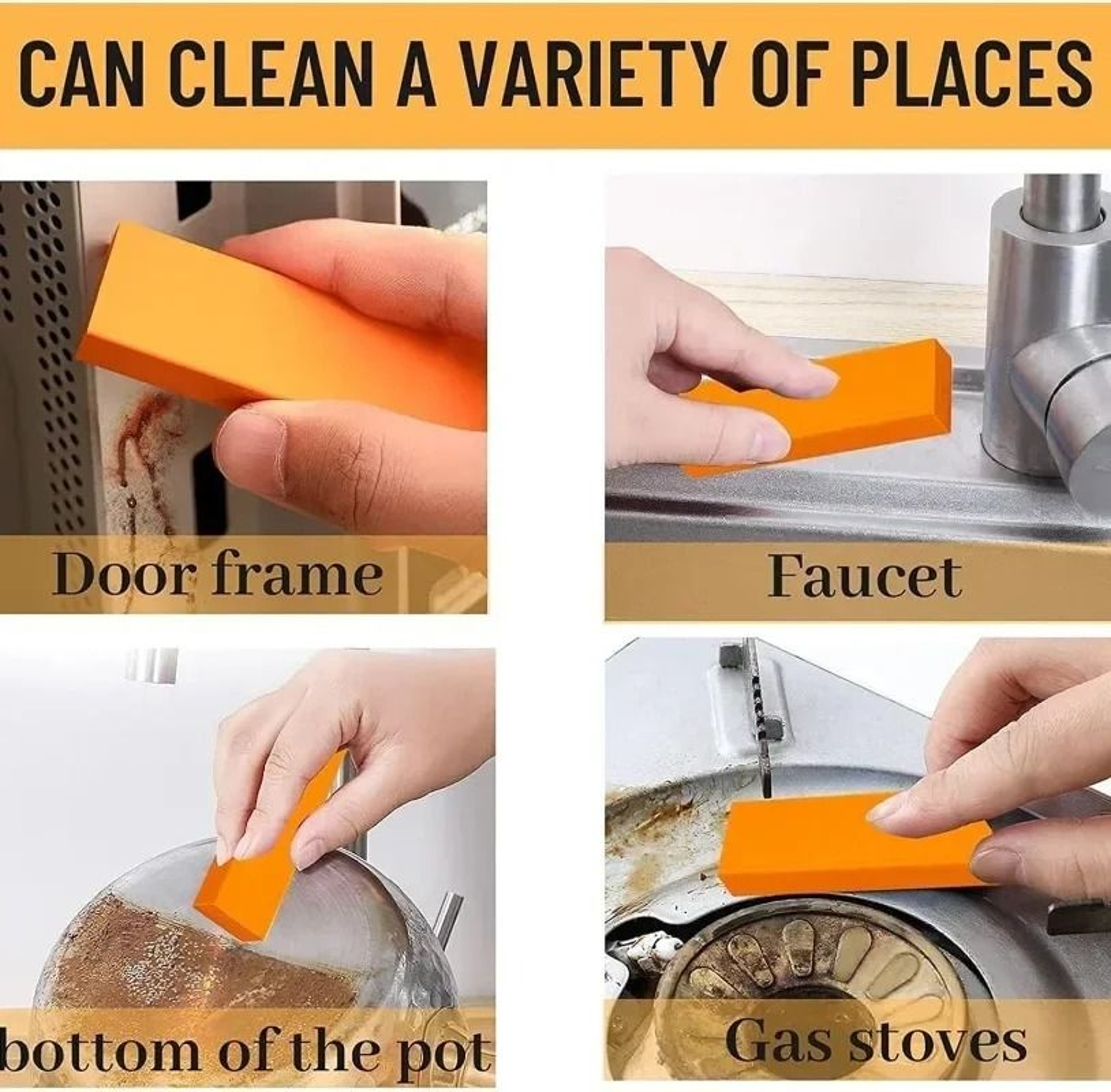 Limescale Eraser Stainless Steel Rust Remover For Faucets And Kitchen Surfaces 3
