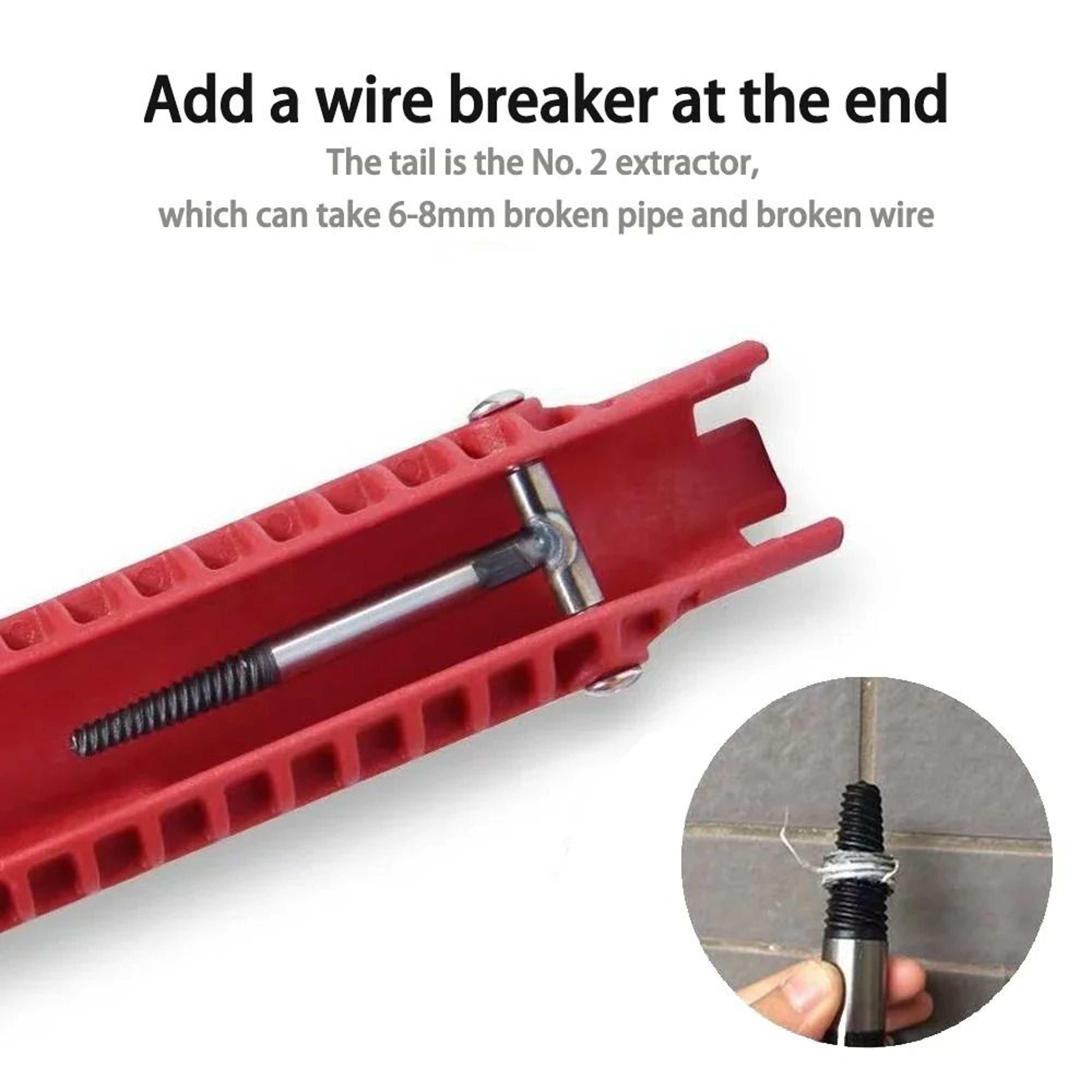 14 In 1 Faucet Sink Wrench Plumbing Repair And Installation Tool Kit 8