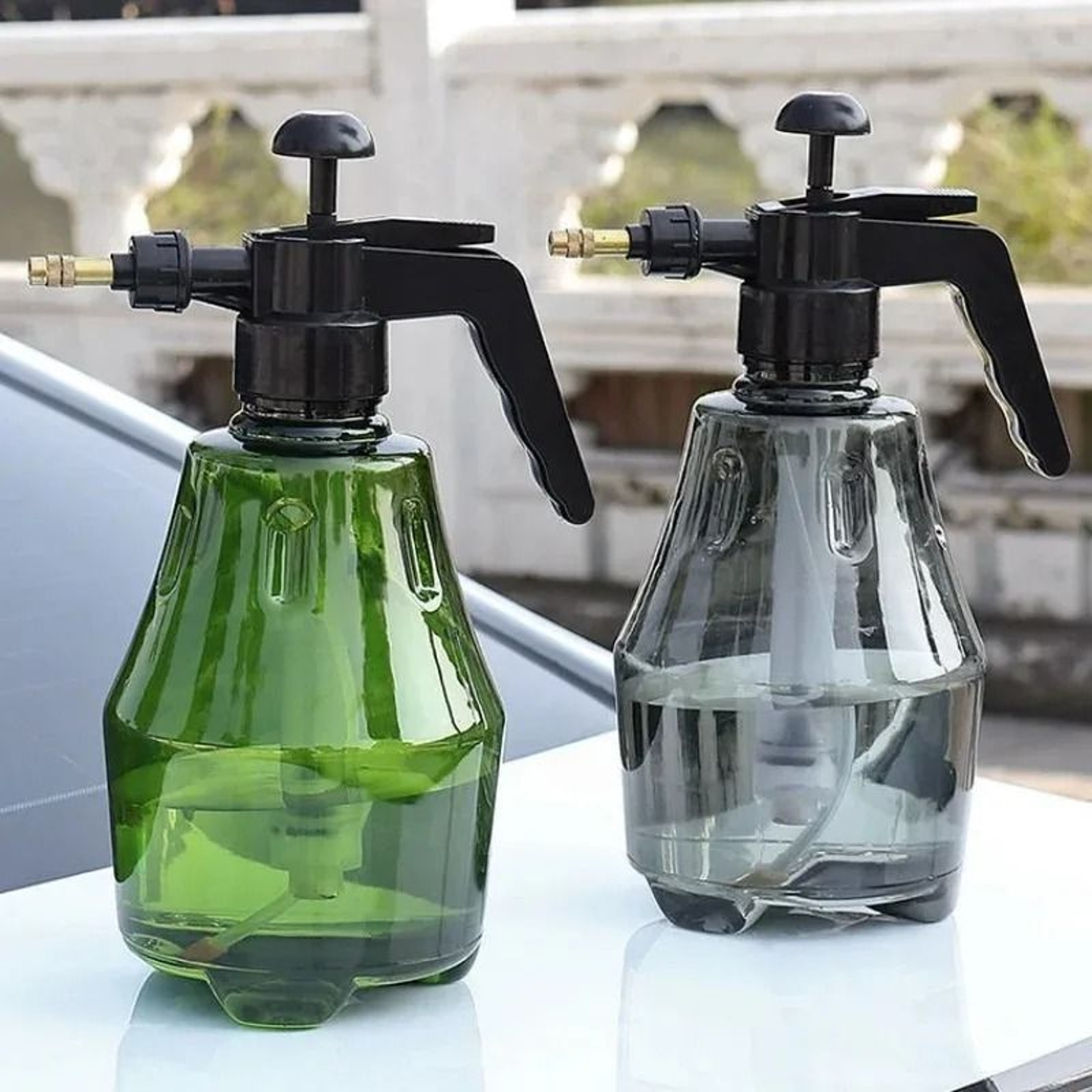Pressure Spray Bottle Manual Pump Car Wash And Garden Sprayer 11