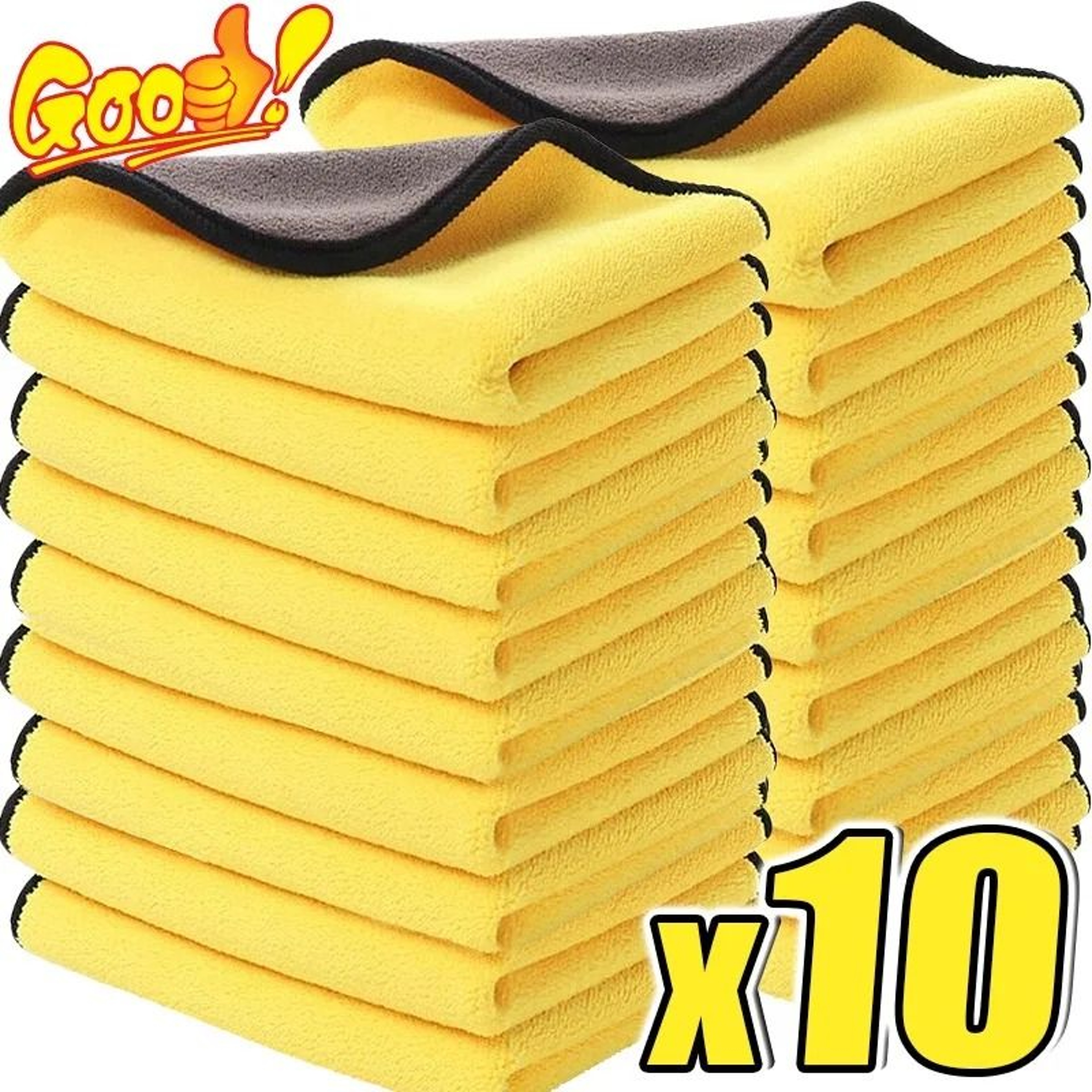 Microfiber Cleaning Towel Car Drying And Professional Detailing Cloth 0