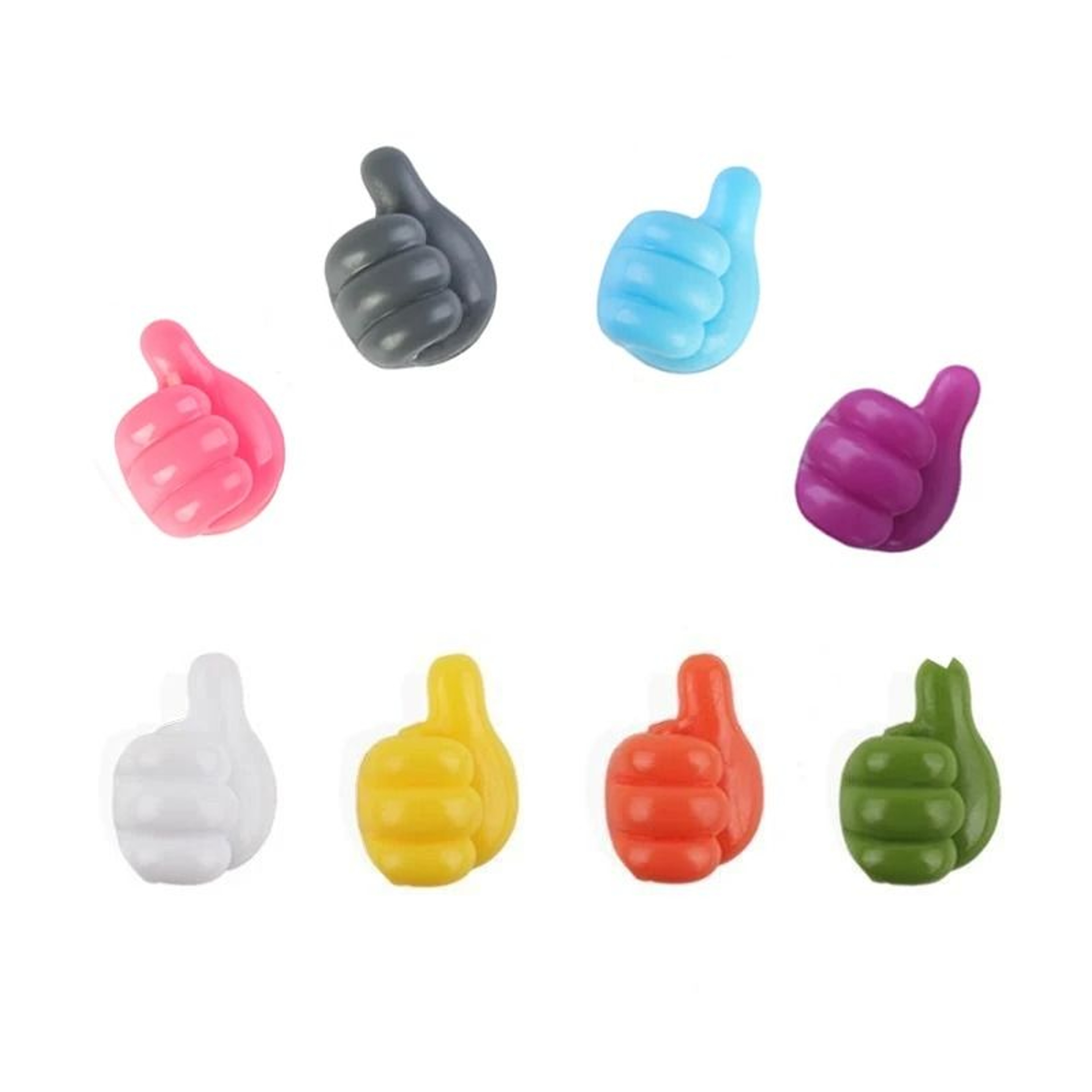Hand Shape Cable Organizer Hook Self Adhesive Cord Holder For Car And Home 9