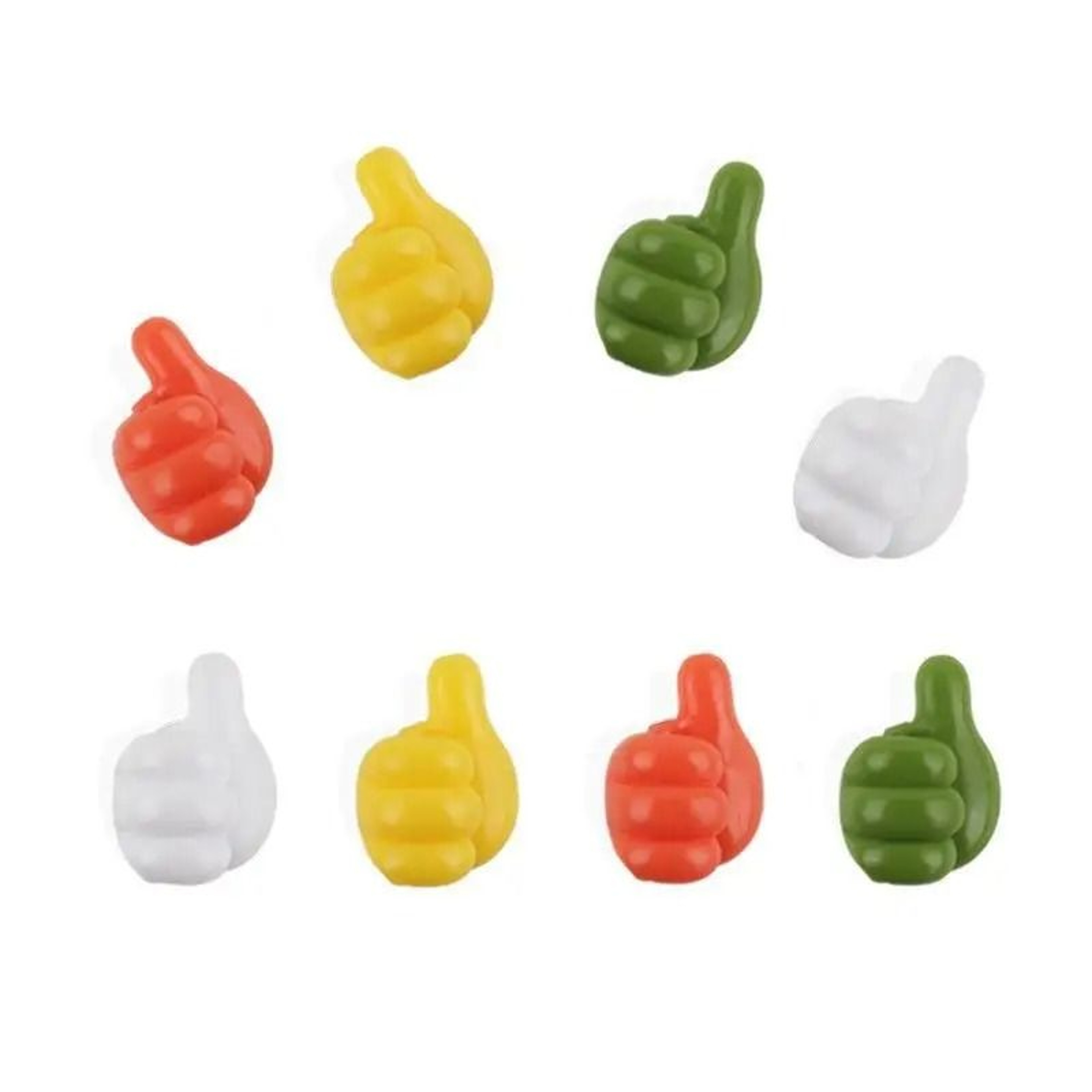 Hand Shape Cable Organizer Hook Self Adhesive Cord Holder For Car And Home 10