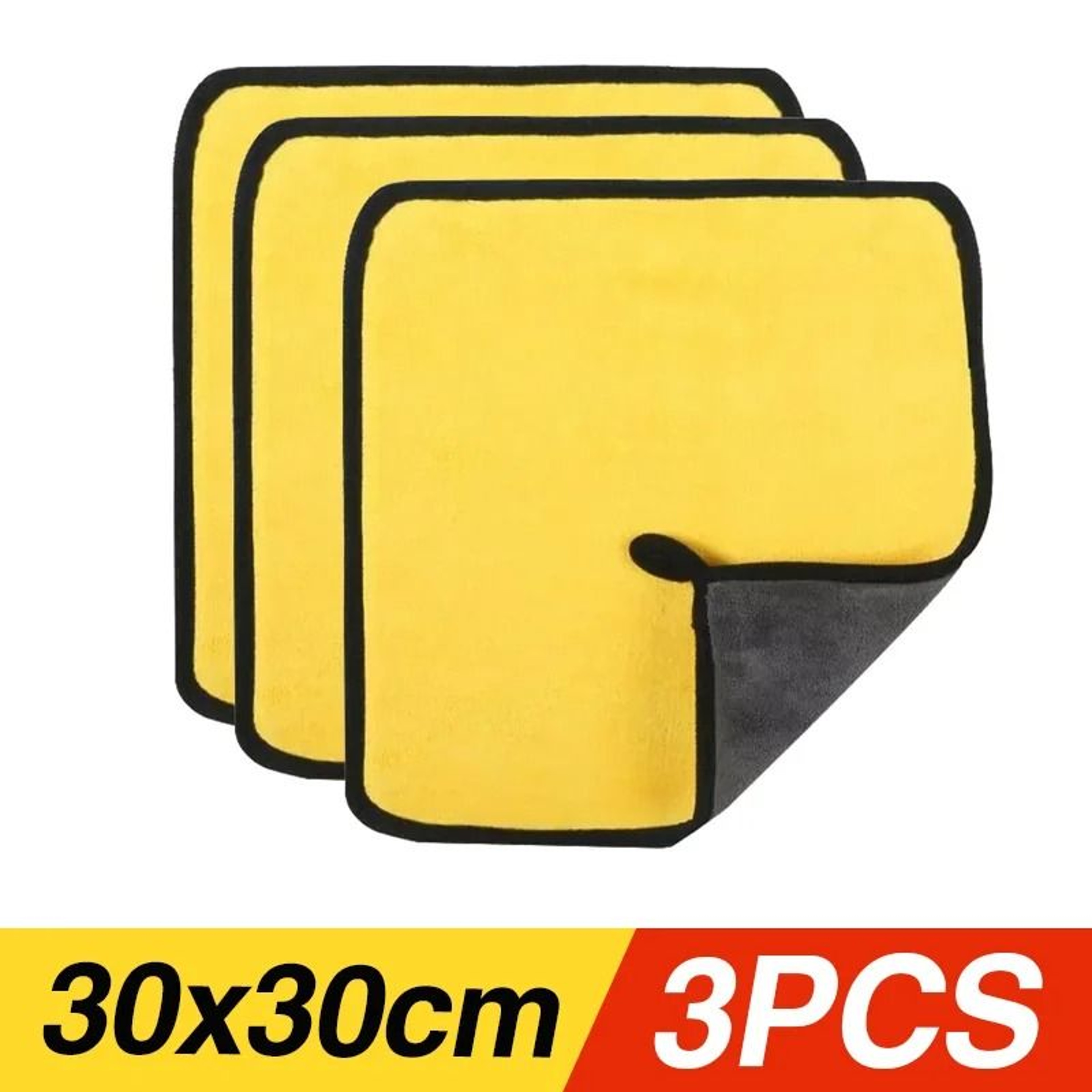 Thick Microfiber Car Wash Towel Absorbent Cleaning And Drying Cloth 1