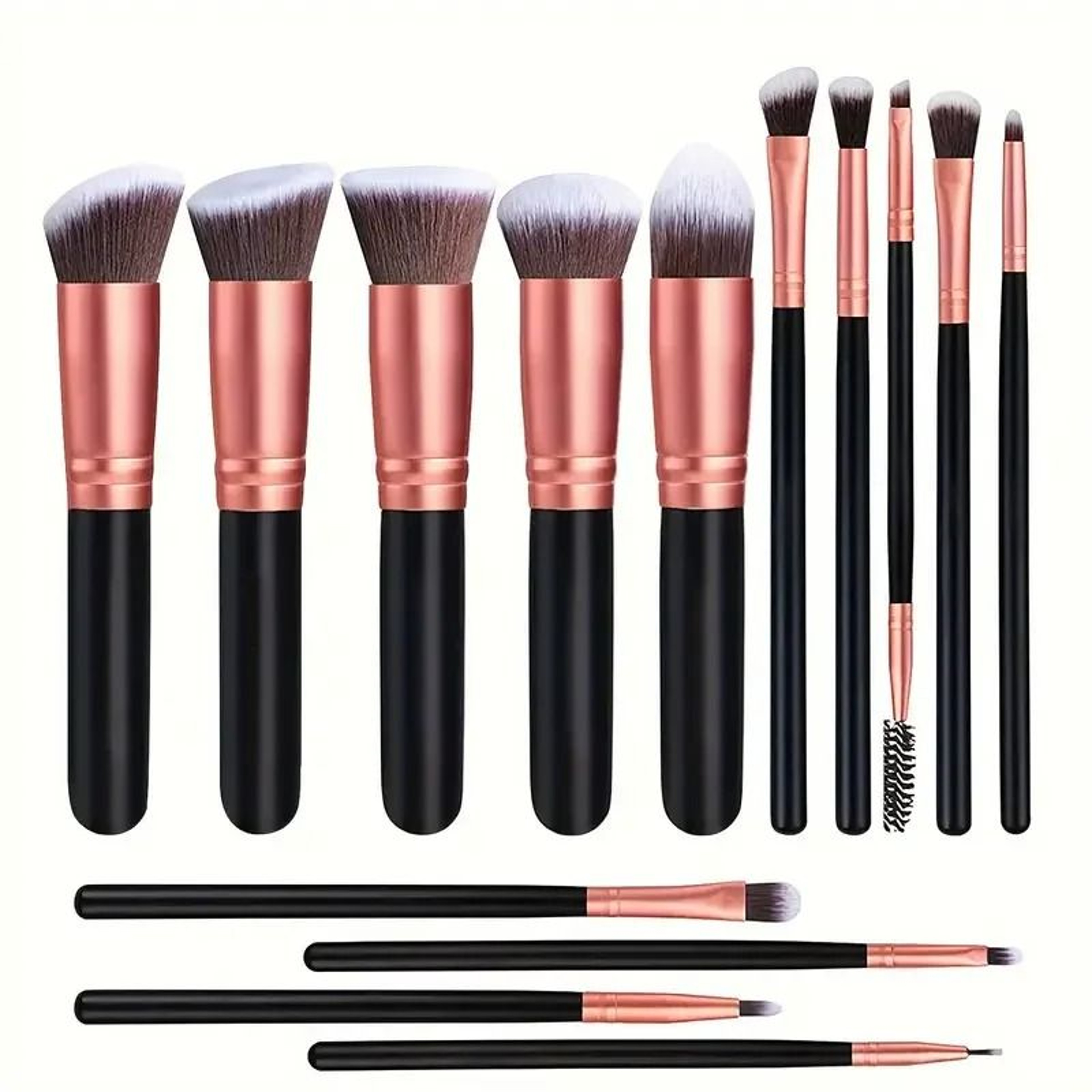 14 Piece Makeup Brush Set Soft Fluffy Foundation Blush Eyeshadow Brushes 3