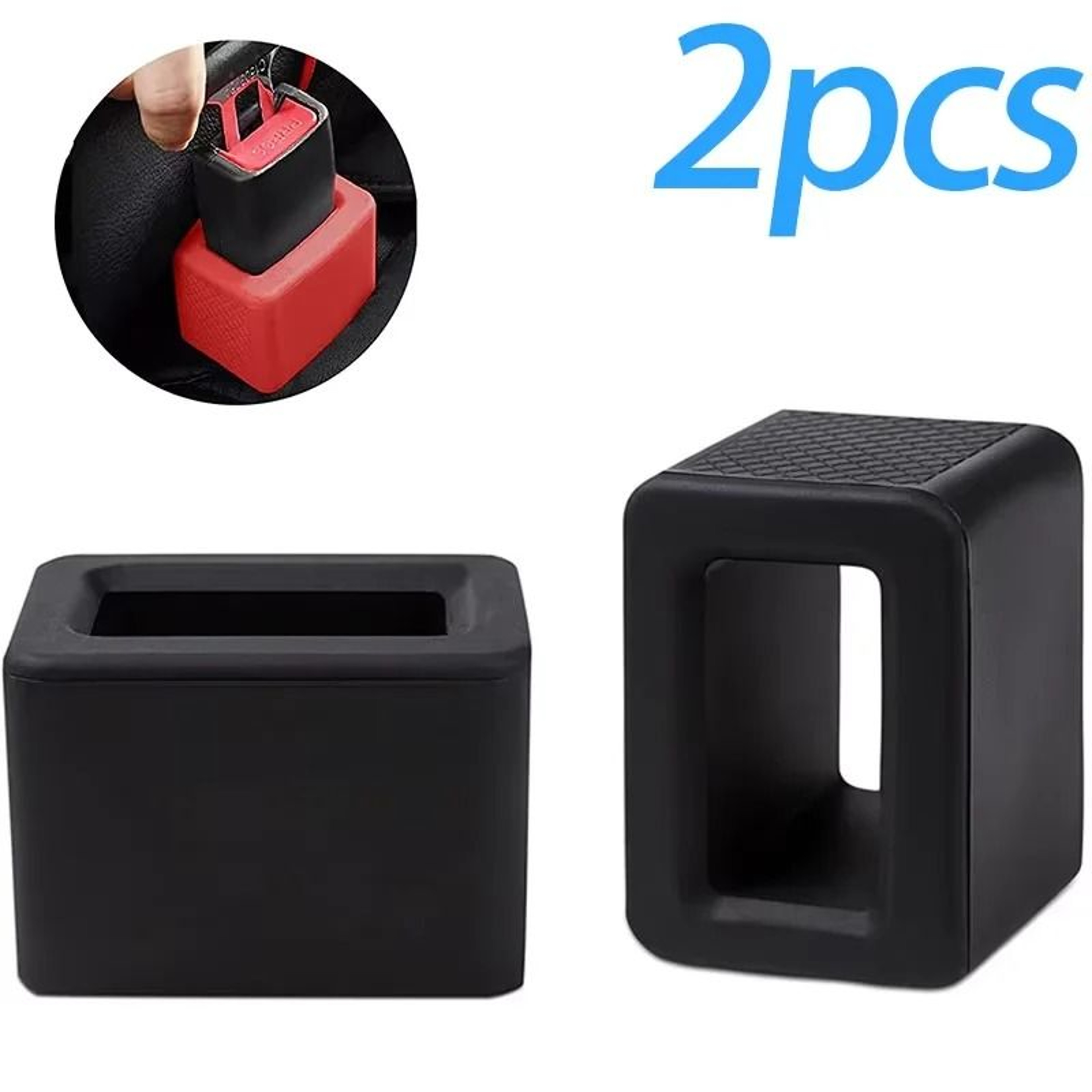 Car Seat Belt Extender Buckle Thickened Lengthening Safety Connector 14