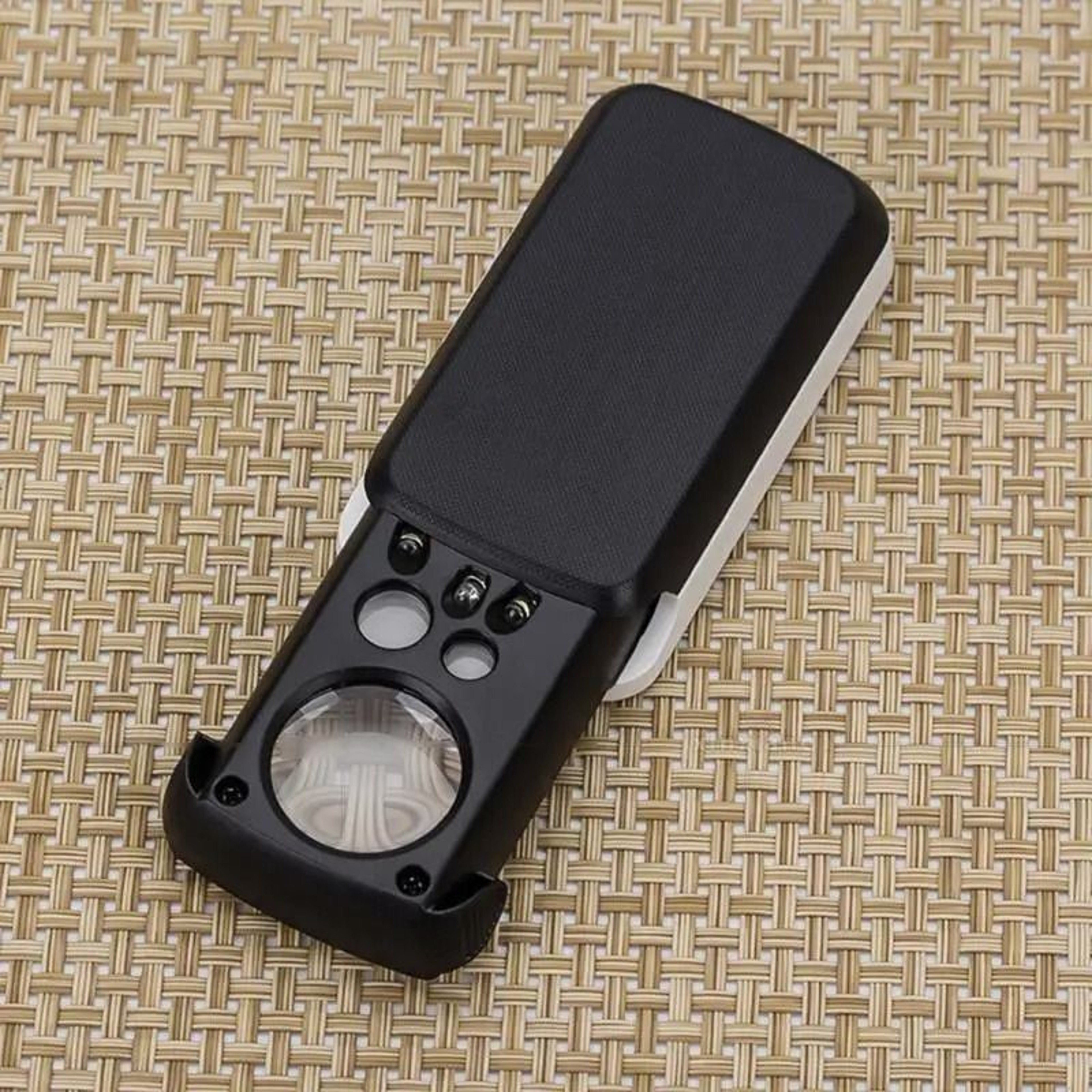 Portable Jewelry Loupe Magnifier With LED Light 30X 60X 90X Mini Viewer 5