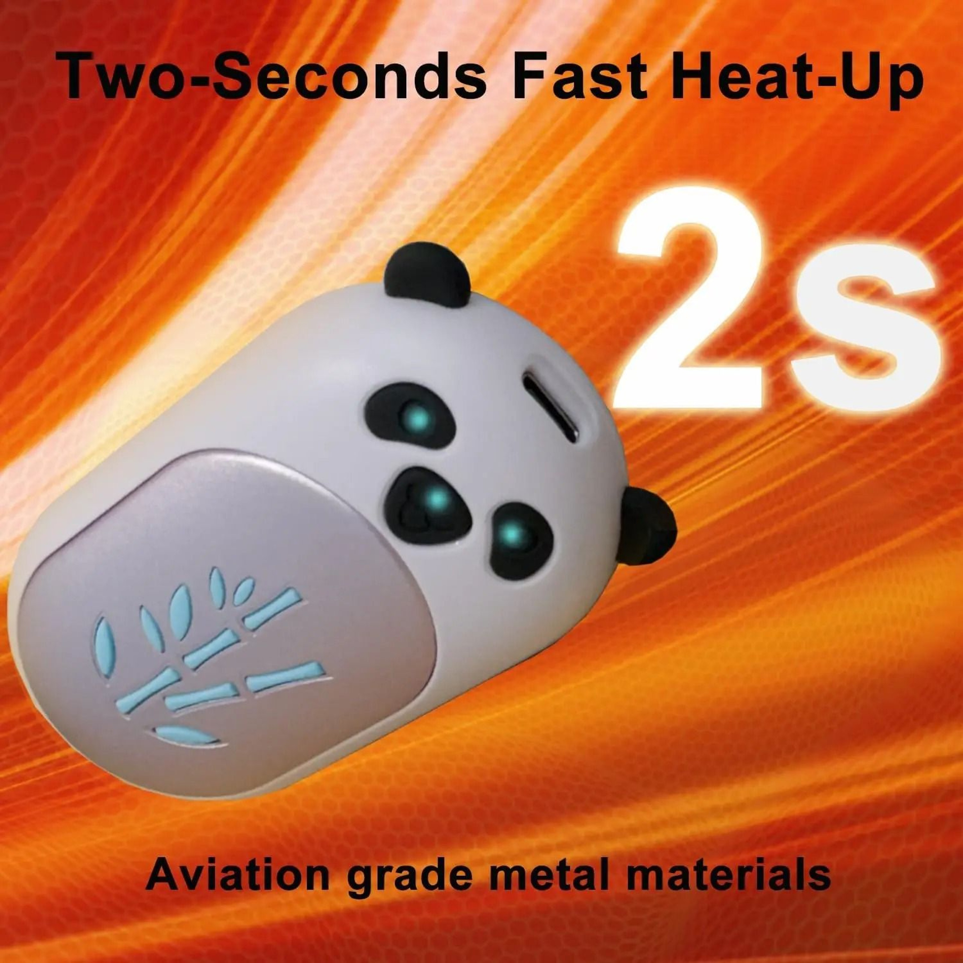 Rechargeable Hand Warmers 2 Pack 6000mAh Portable Electric Warmers 4