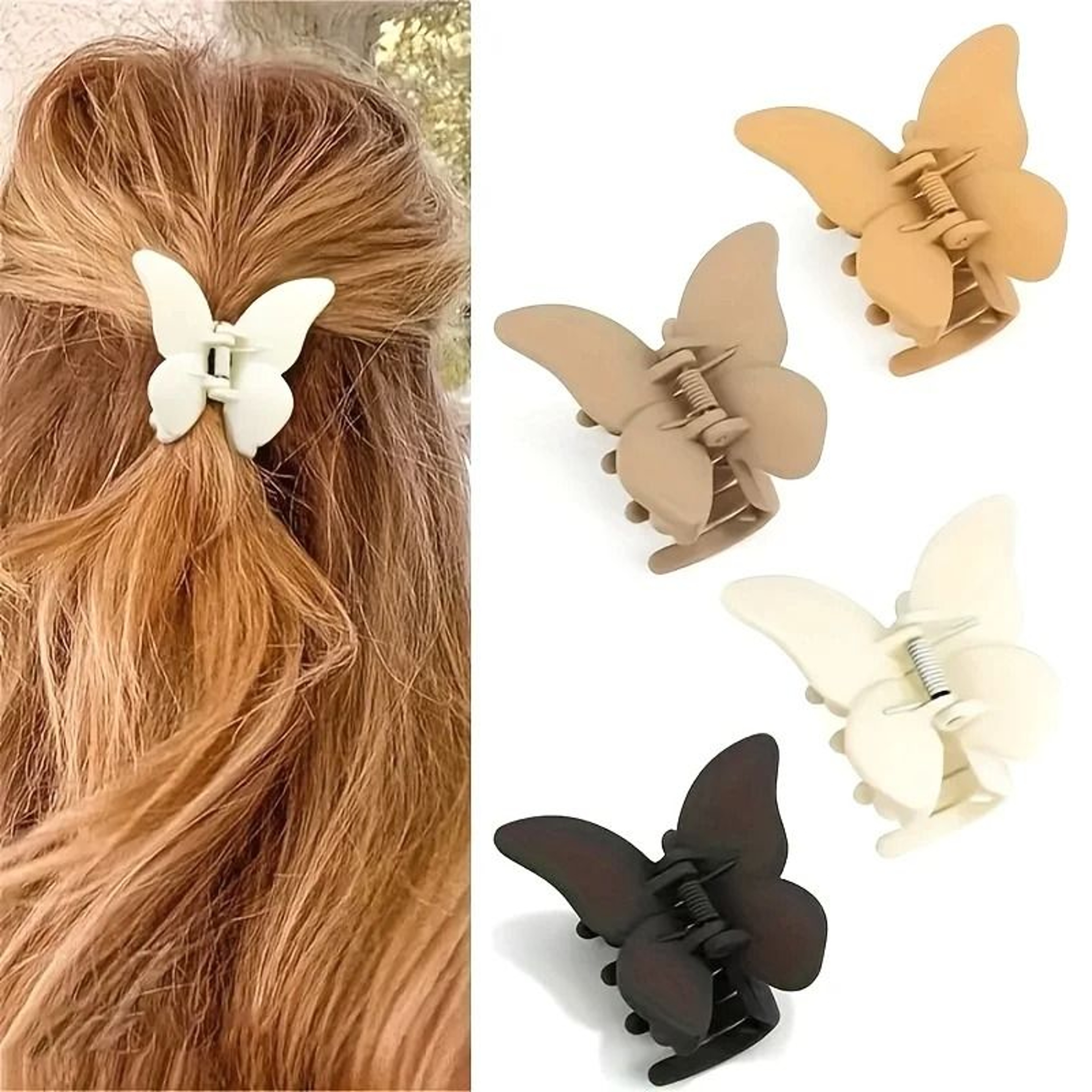 Elegant Butterfly Claw Clip Fashion Hair Clip For Women 3