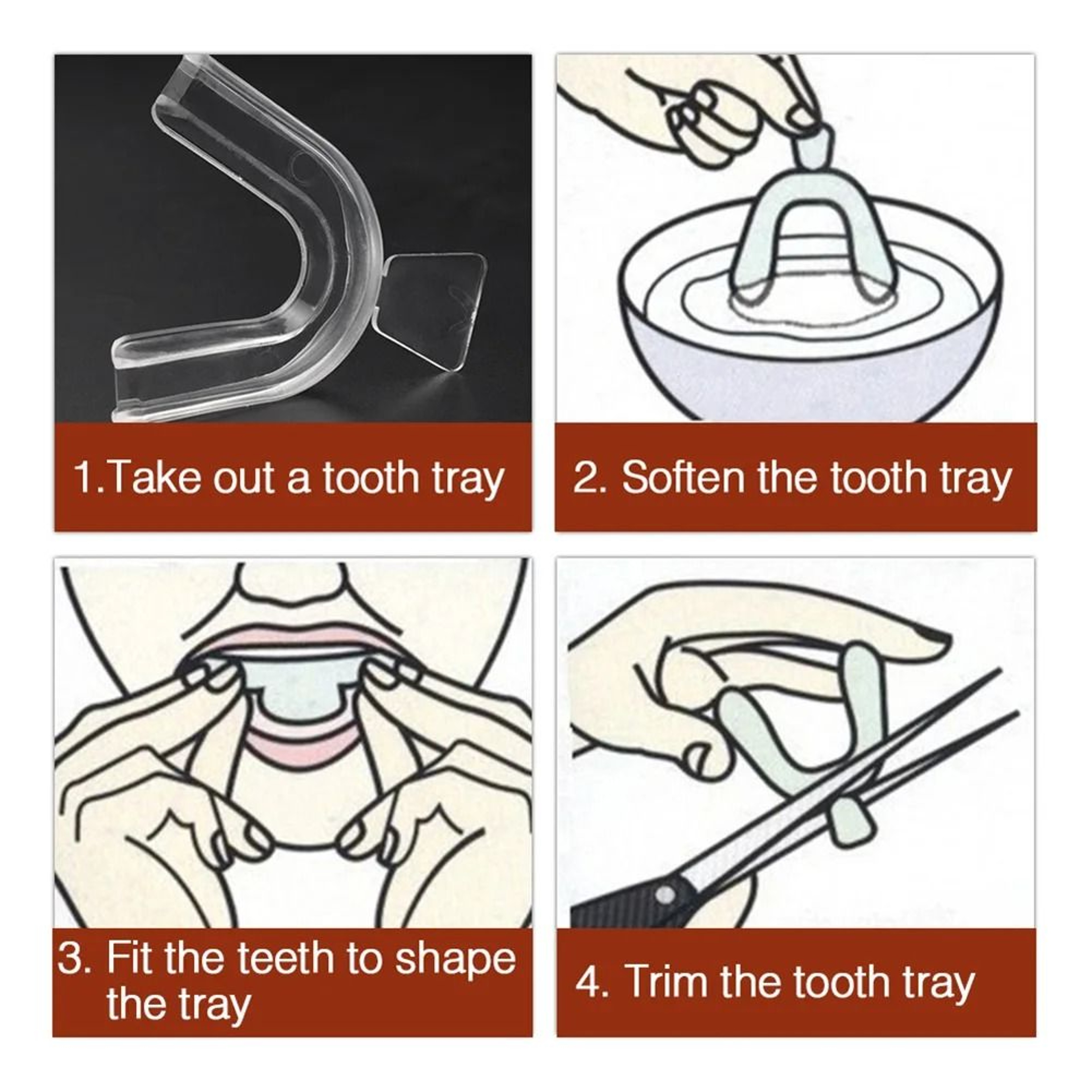 Soft Silicone Mouth Guard Night Teeth Protector For Grinding And Comfort 10