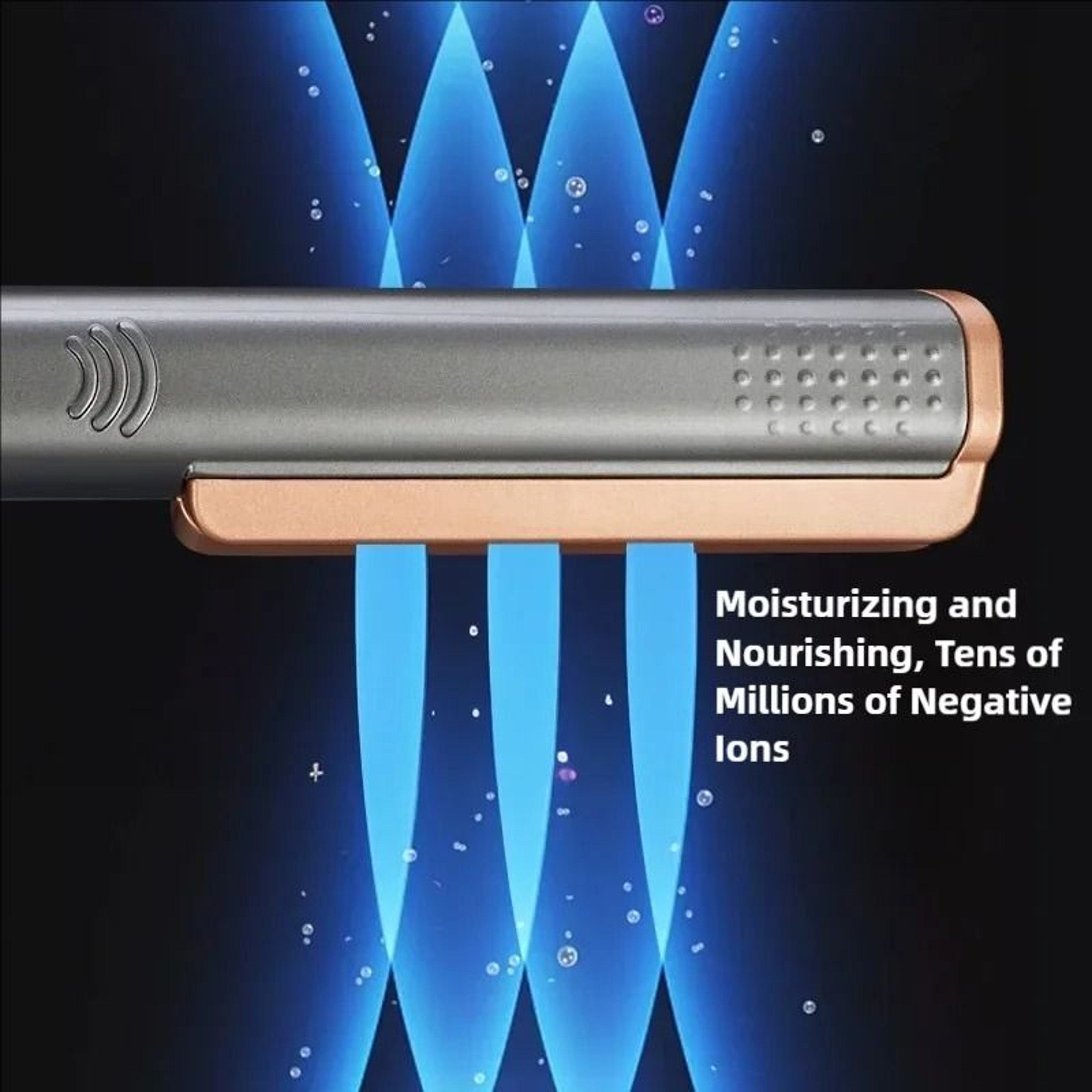 TINSOL 2 In 1 Professional Hair Straightener And Curling Iron With Negative Ion Wide Panel 5