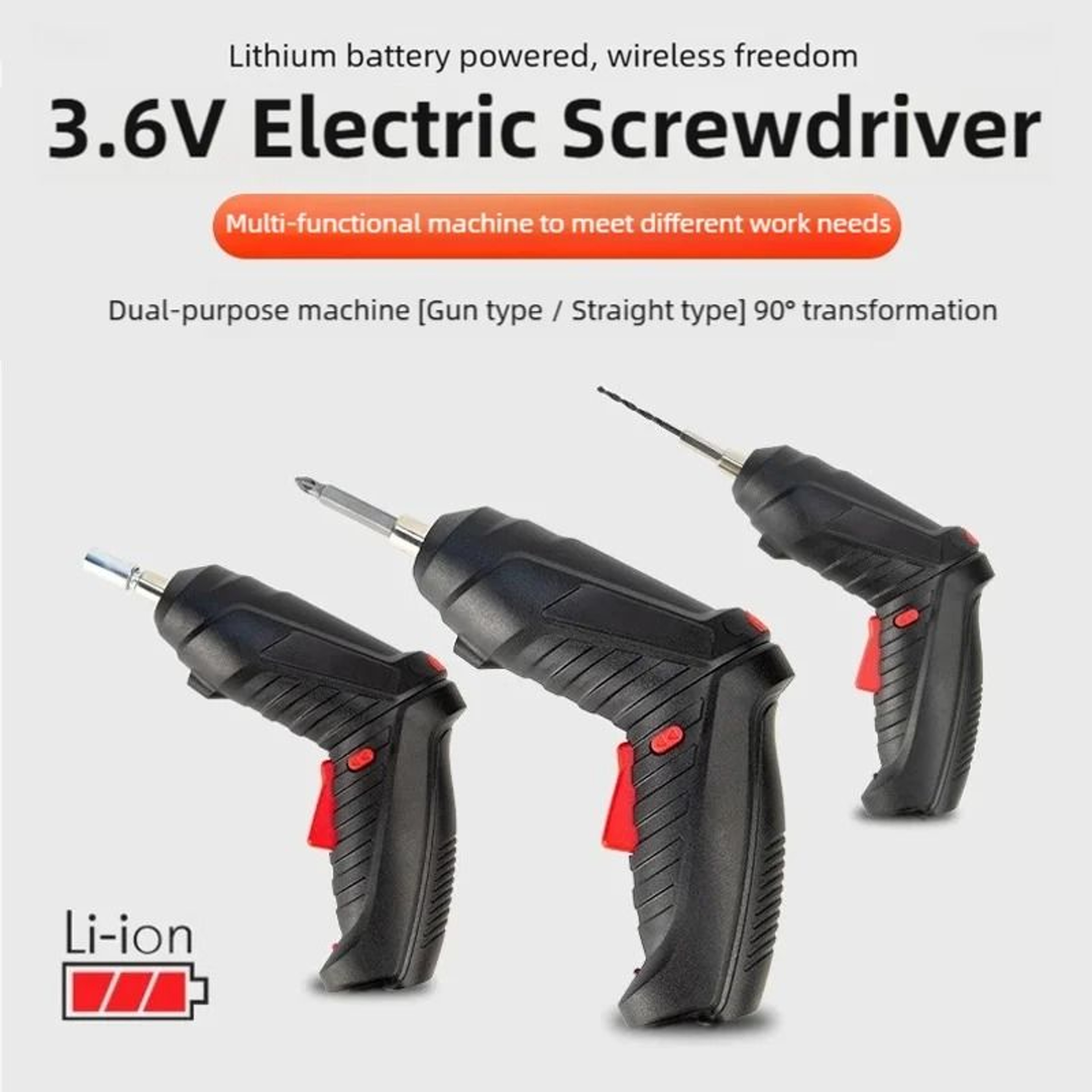 TINSOL 47 In 1 Precision Electric Screwdriver Multi Function Repair Tool Set 4