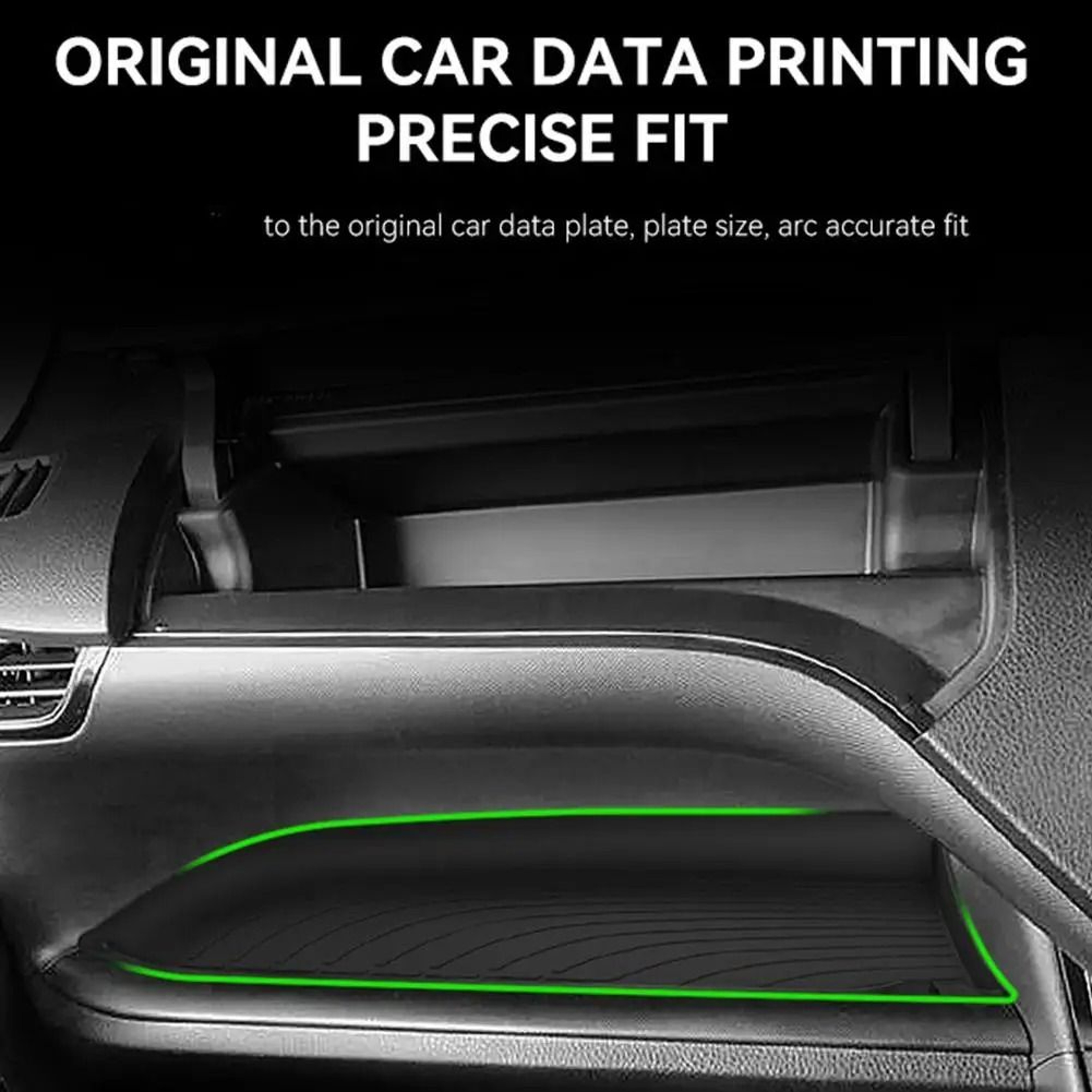 Toyota Voxy Noah 80 Front Passenger Silicone Storage Pad Interior Organizer 2014 To 2021 2