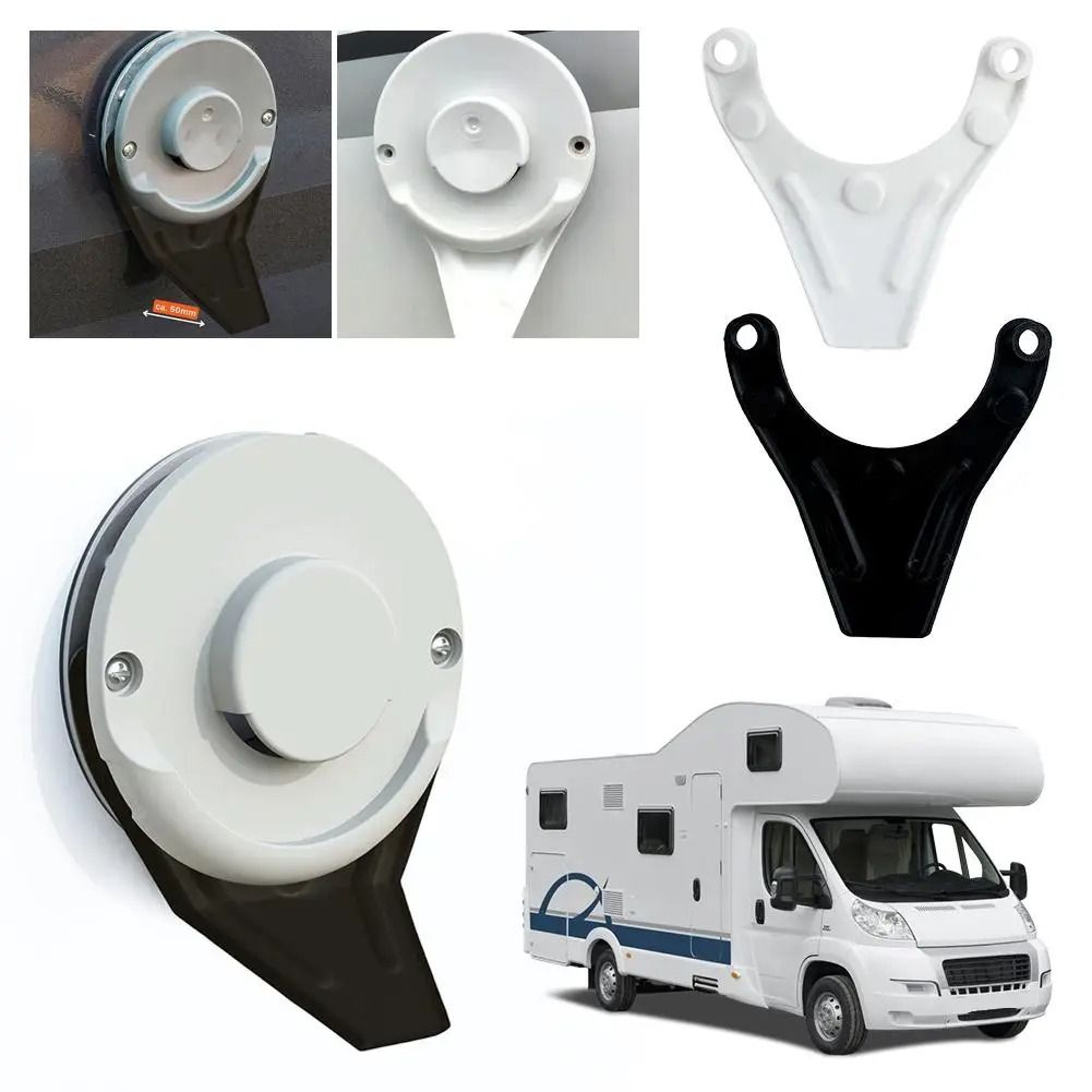 RV Heater Condensate Drain Guide Plate External Drainage Accessory 5
