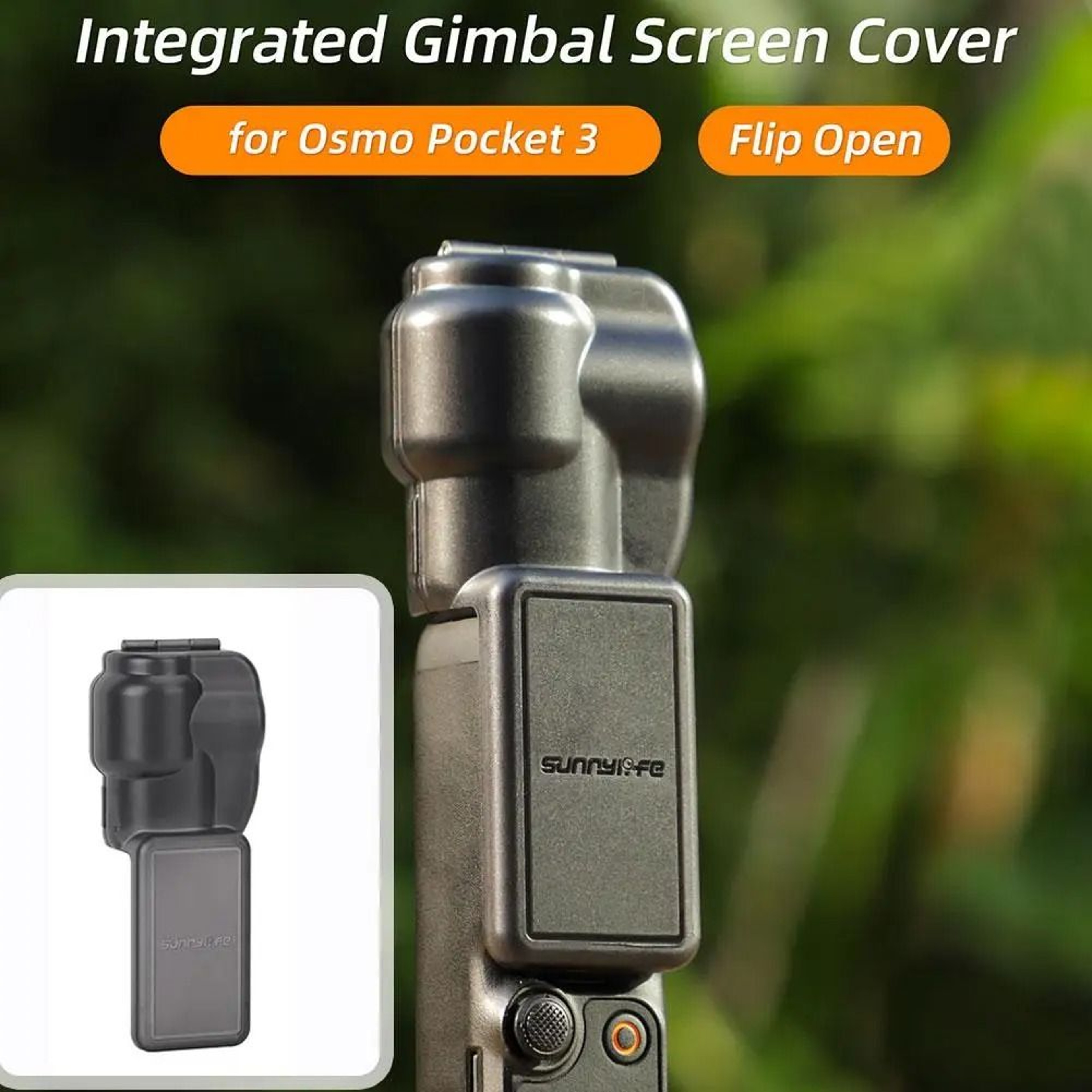 Sunnylife Silicone Protective Case For DJI Osmo Pocket 3 Camera Cover 6