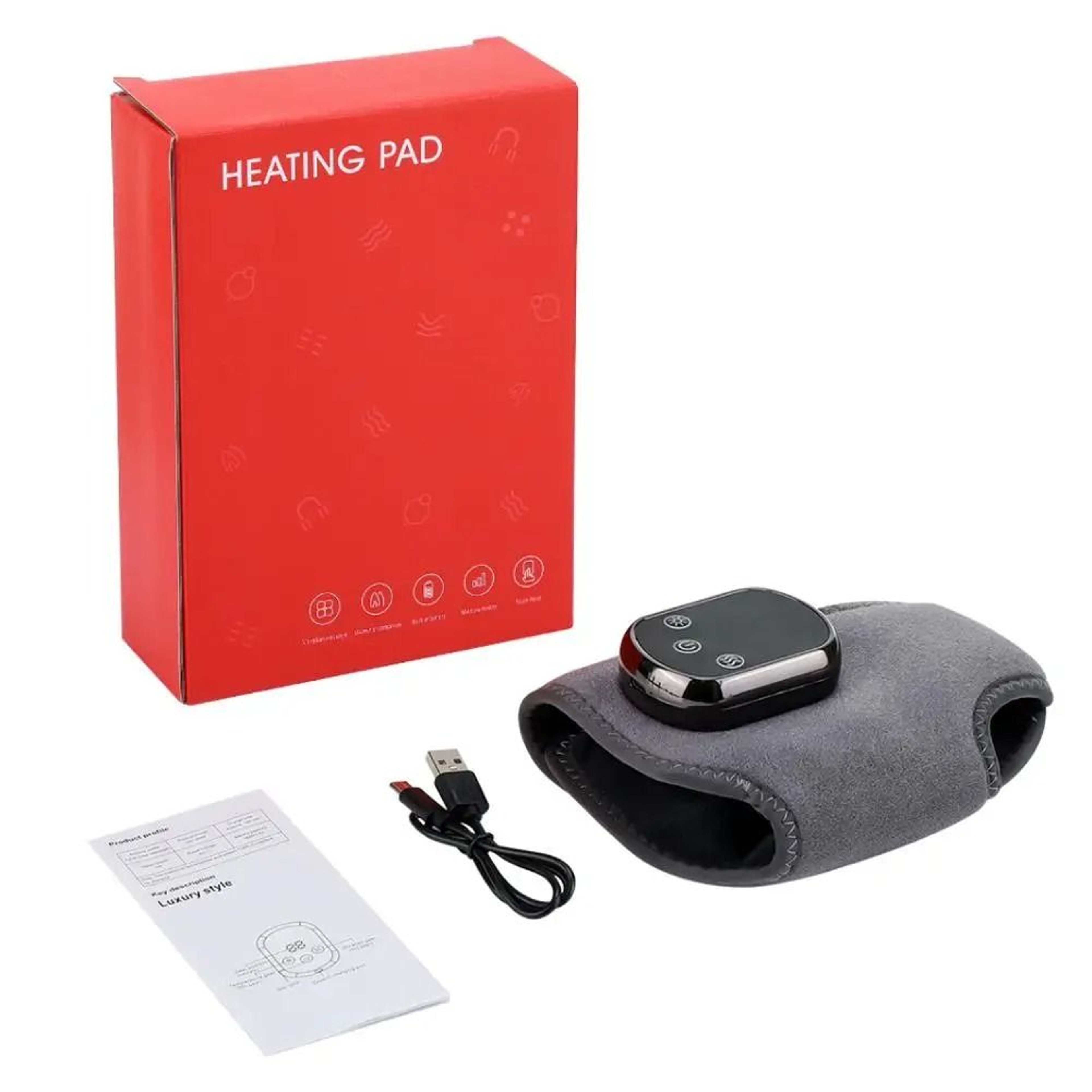 USB Heated Ankle Foot Massager For Warm Compression And Joint Care 1
