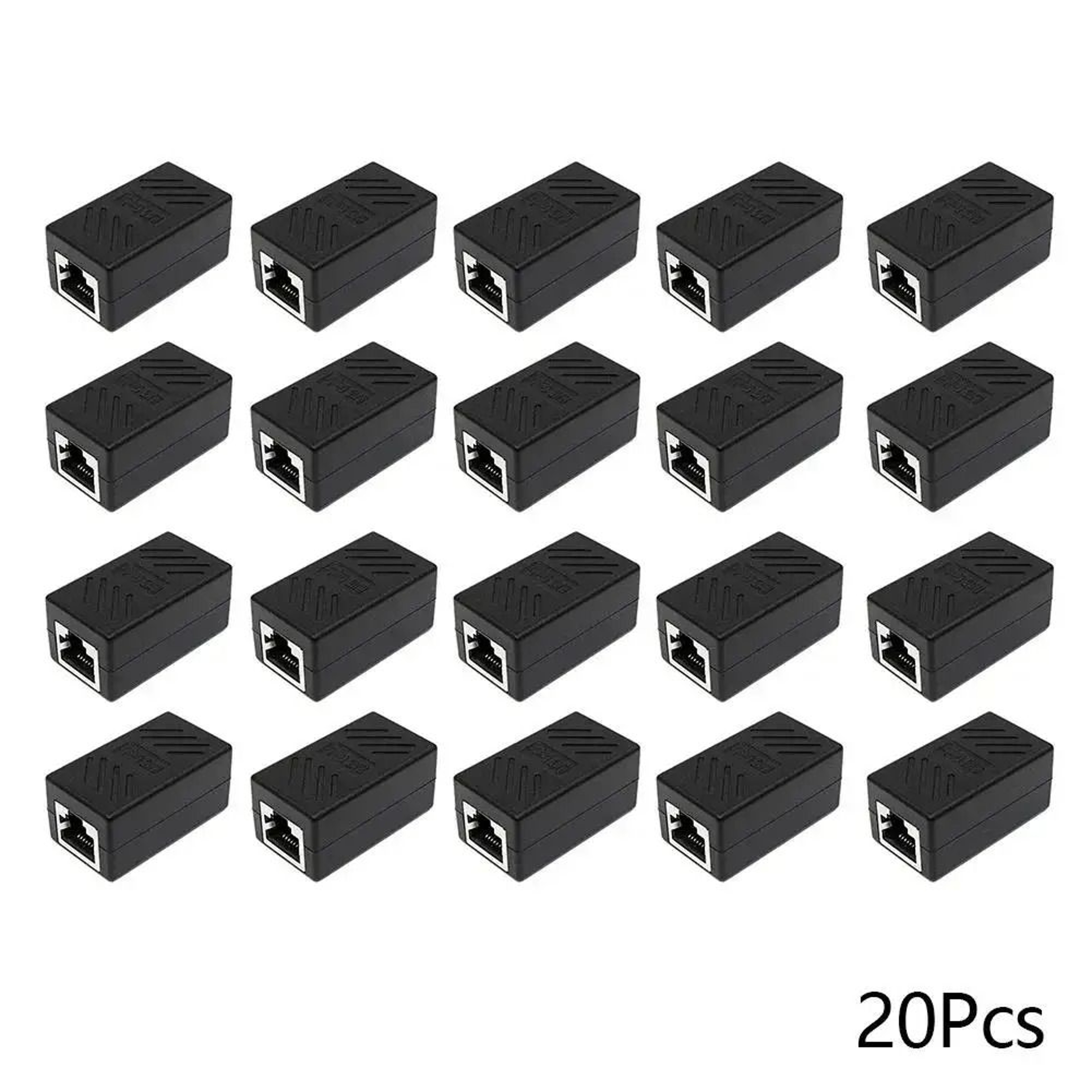 RJ45 Ethernet Coupler Cat6 Cat5e Female To Female LAN Cable Extender 4
