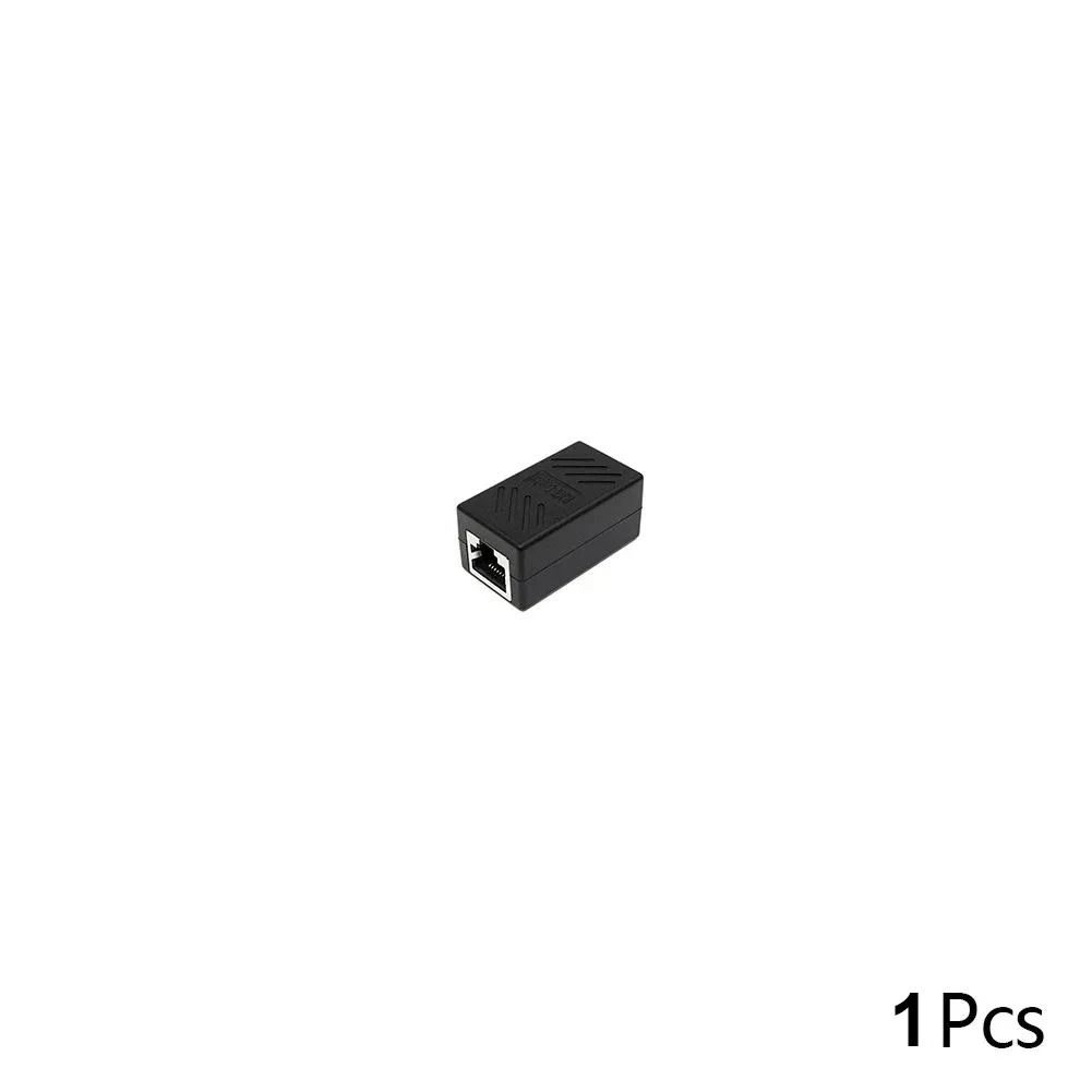 RJ45 Ethernet Coupler Cat6 Cat5e Female To Female LAN Cable Extender 1